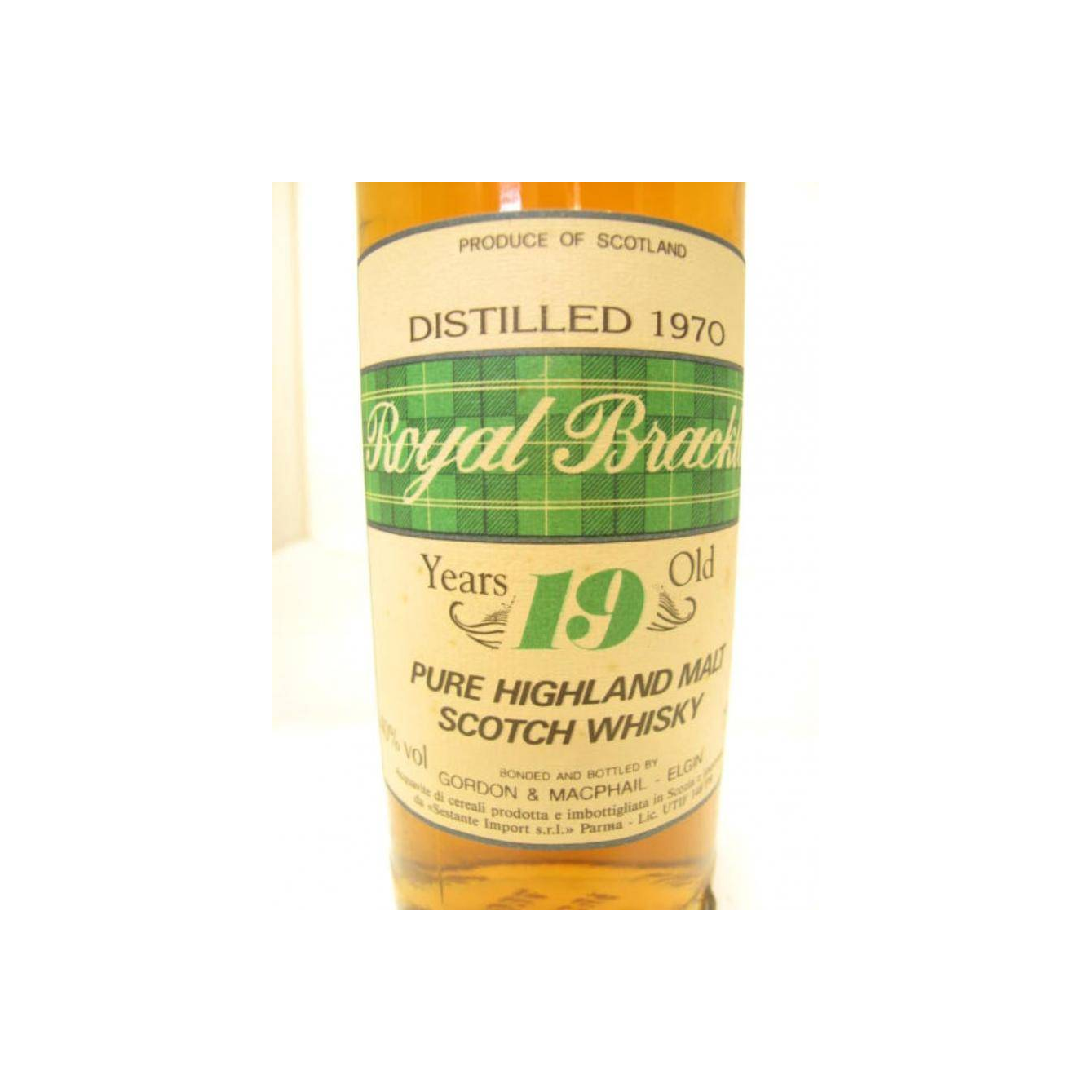 Royal Brackla 1970 19 Years Single Malt Whisky 3
