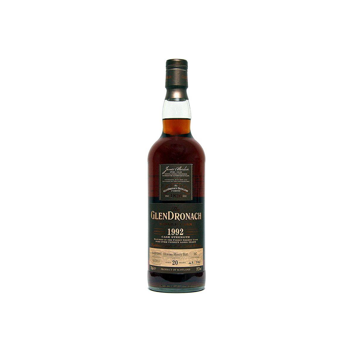 GlenDronach Single Cask 1992 20 Years Single Malt Whisky