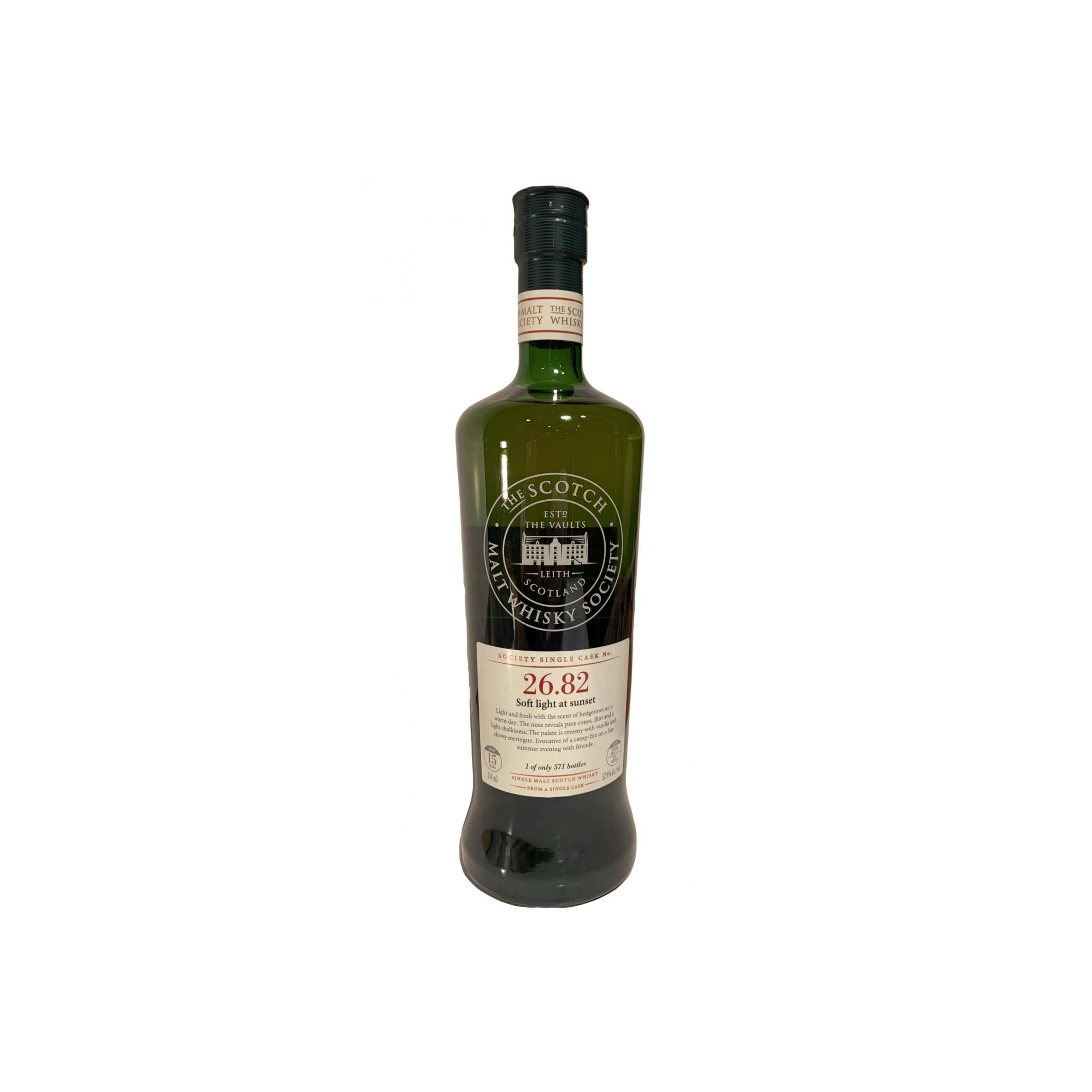 The Scotch Malt Whisky Society 1995 15 Years Single Malt Whisky