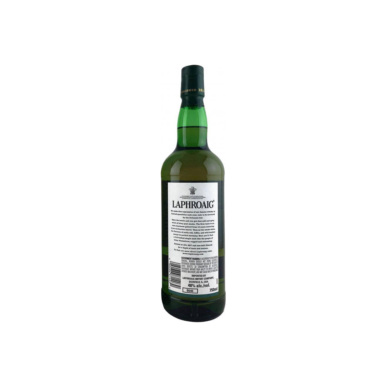 Laphroaig 18 Years Single Malt Whisky 2