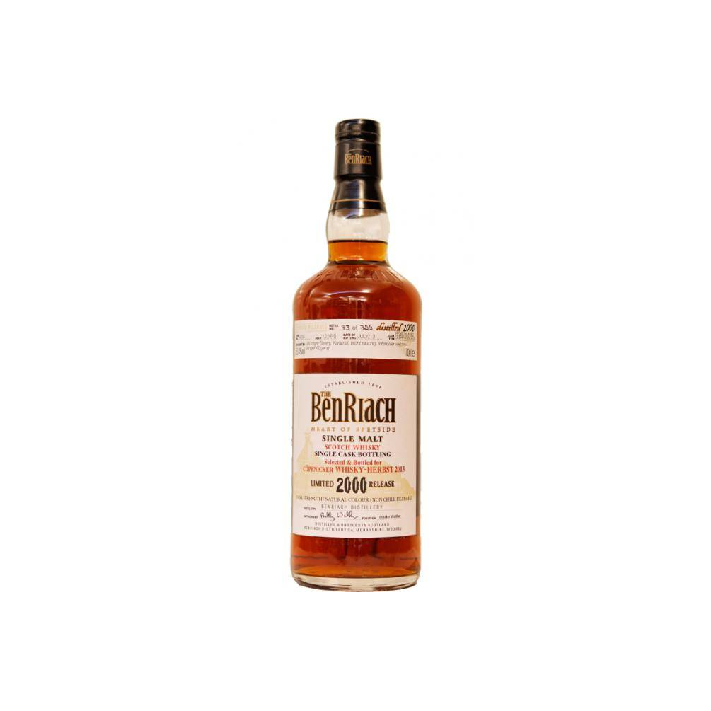 BenRiach Individual Cask Bottling 2000 12 Years Single Malt Whisky