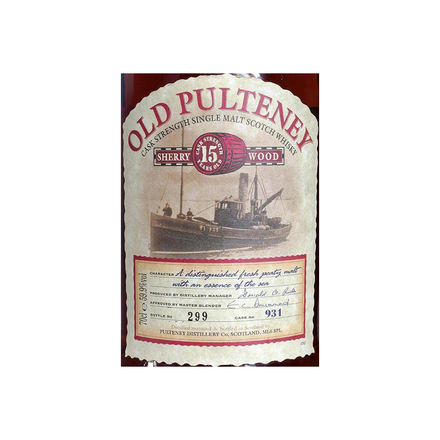 Old Pulteney Individual Cask Bottling 1982 15 Years Single Malt Whisky 2