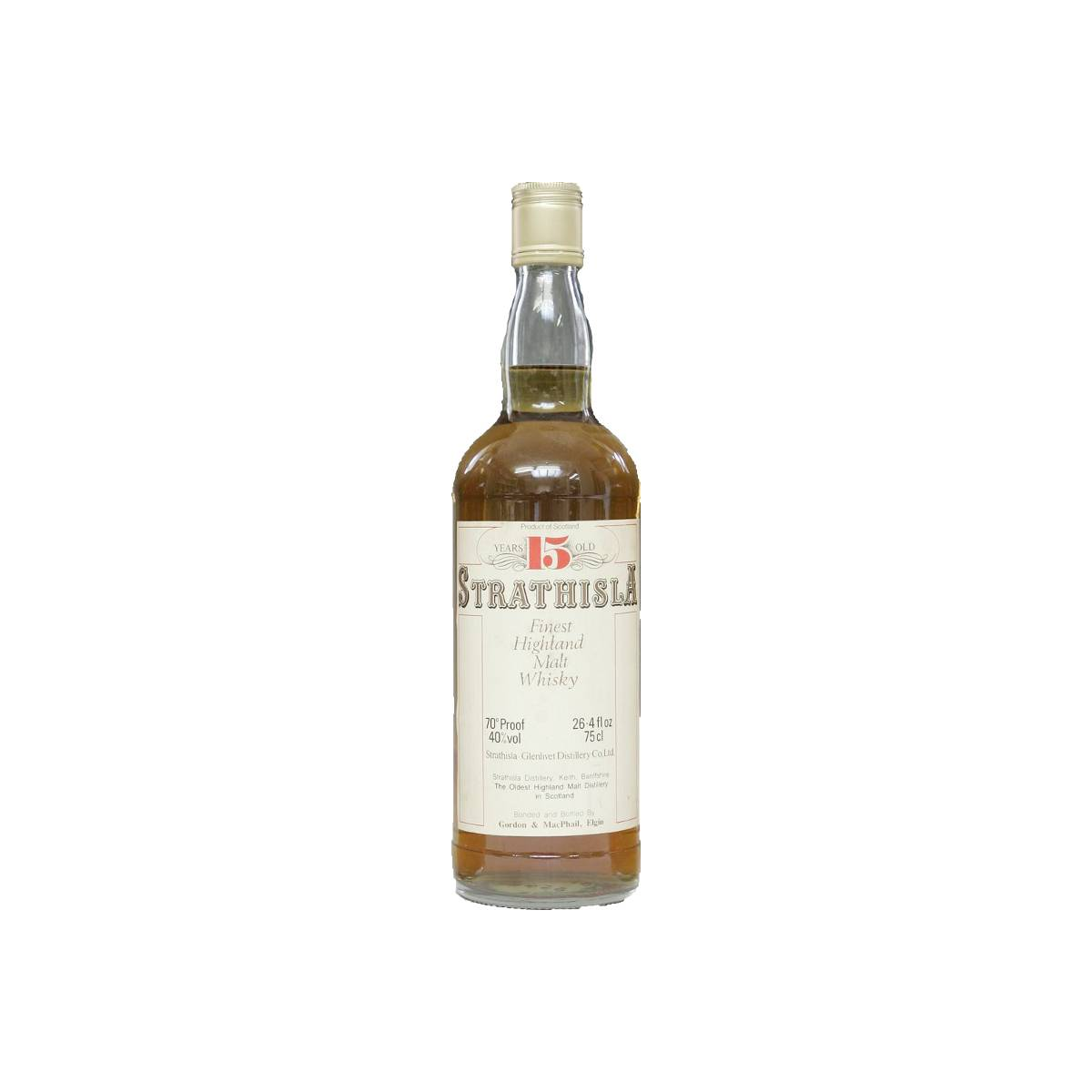 Strathisla 15 Years Single Malt Whisky