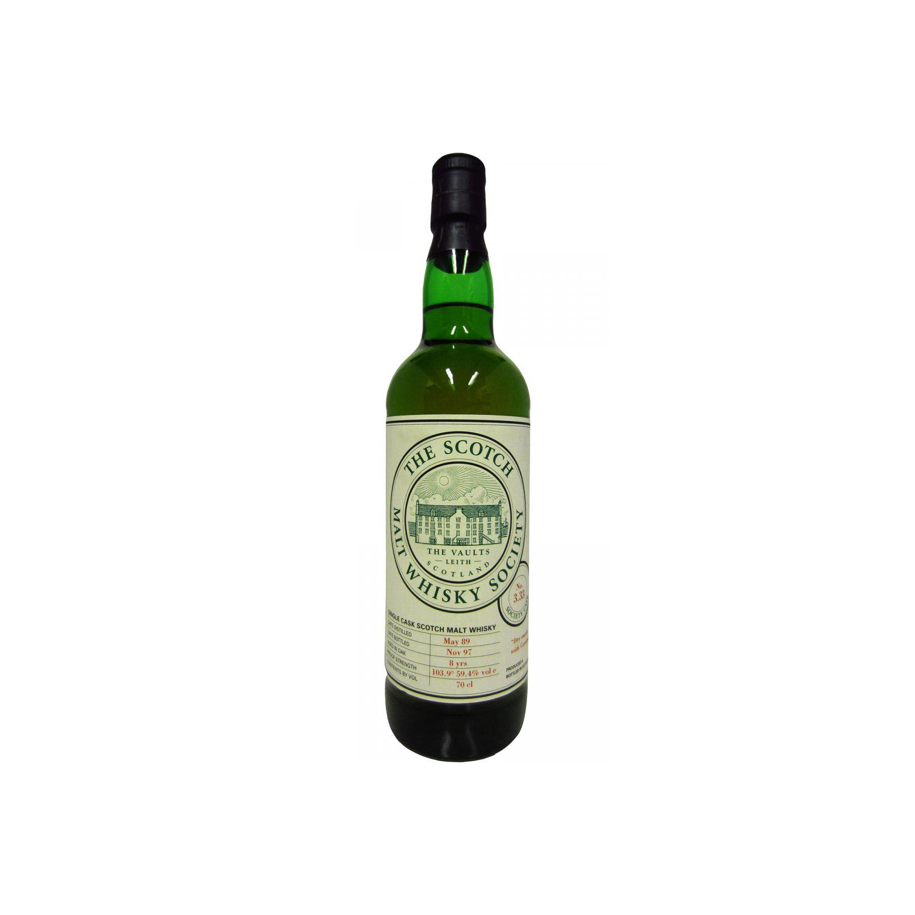 The Scotch Malt Whisky Society 1989 8 Years Single Malt Whisky