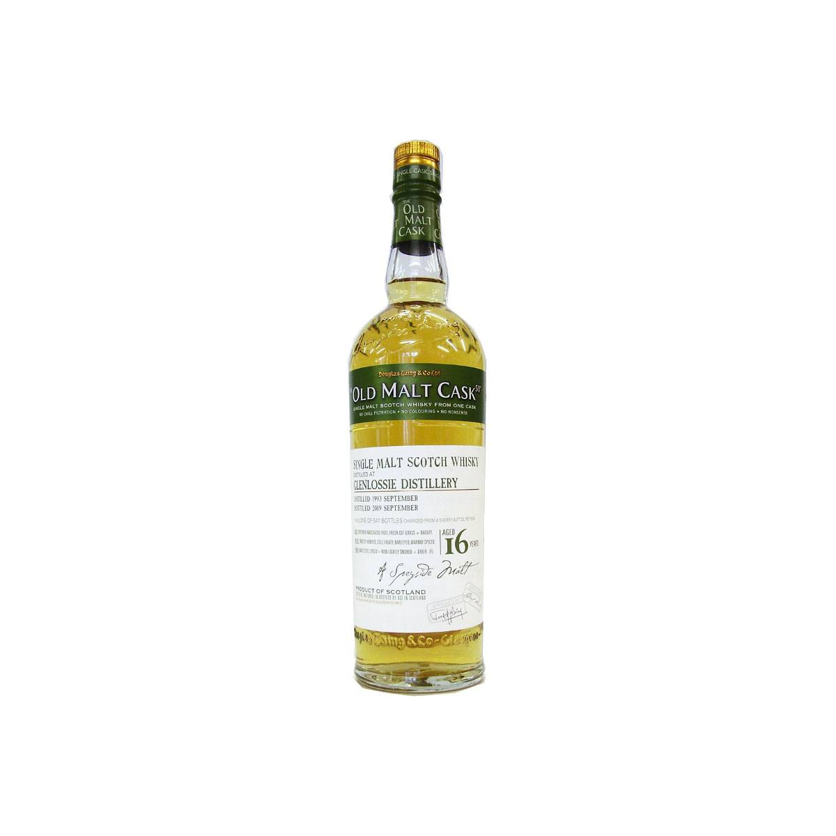 Glenlossie Old Malt Cask 1993 16 Years Single Malt Whisky