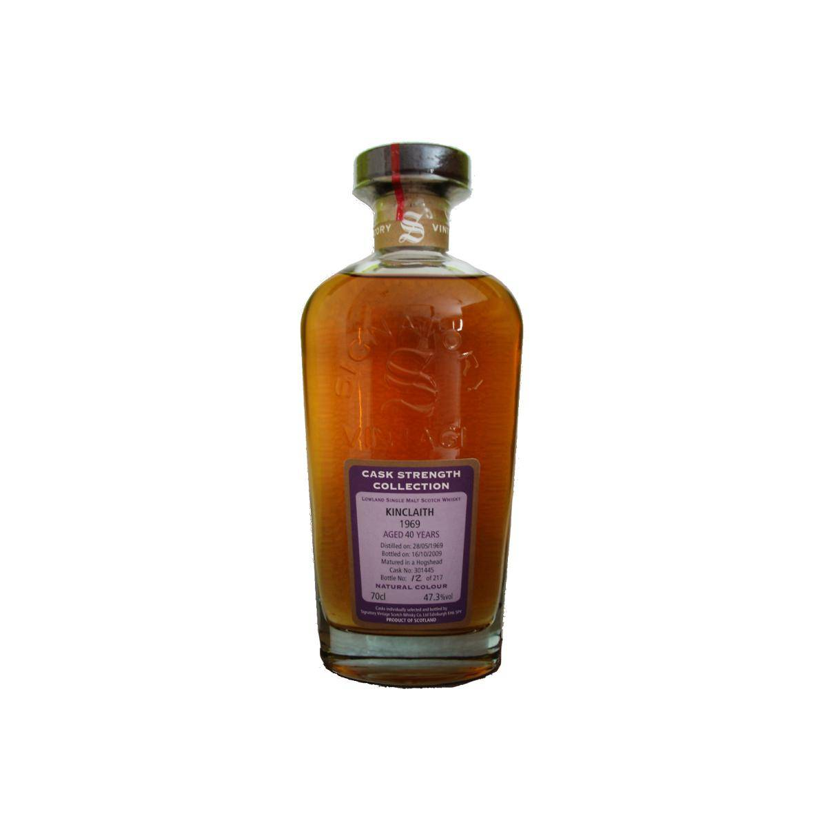 Kinclaith Cask Strength Collection 1969 40 Years Single Malt Whisky