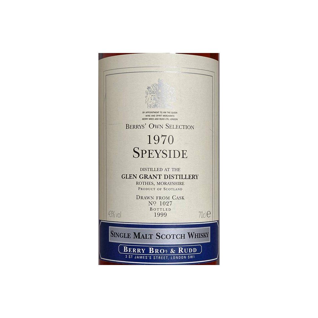 Glen Grant 1970 29 Years Single Malt Whisky 2
