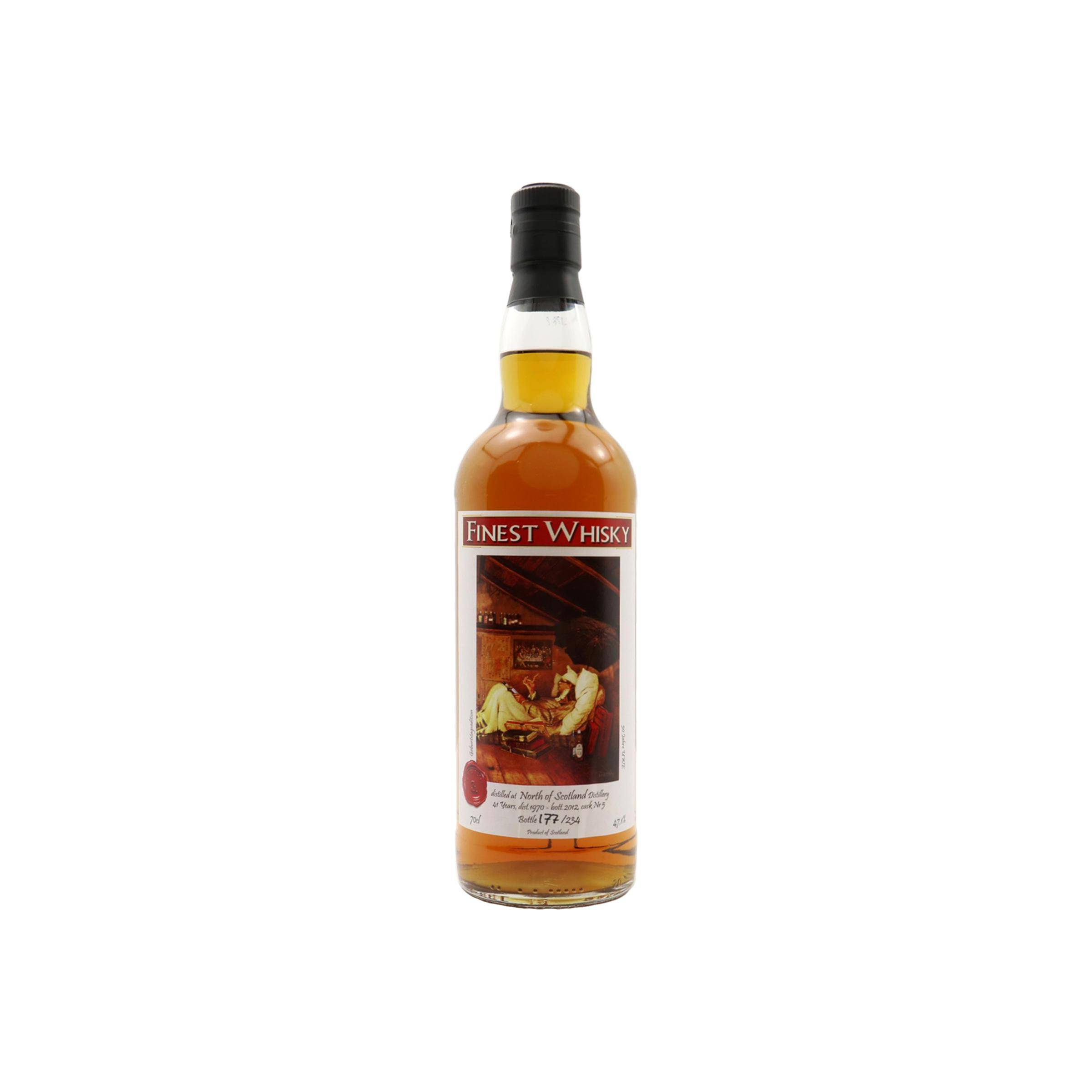 North of Scotland 1970 41 Years Single Grain Whisky