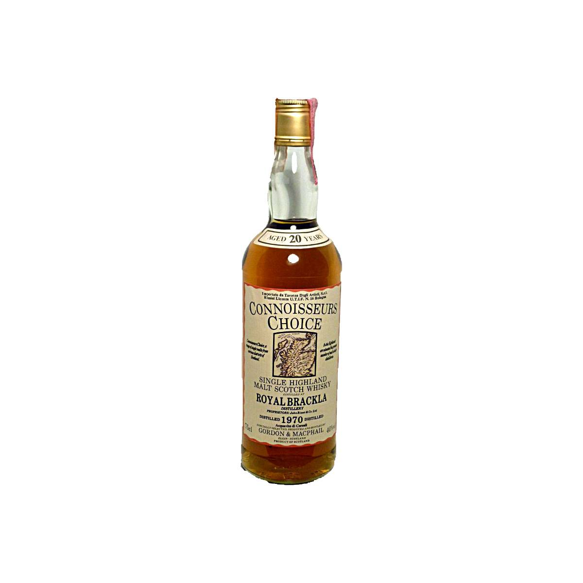 Royal Brackla Connoisseurs Choice 1970 20 Years Single Malt Whisky