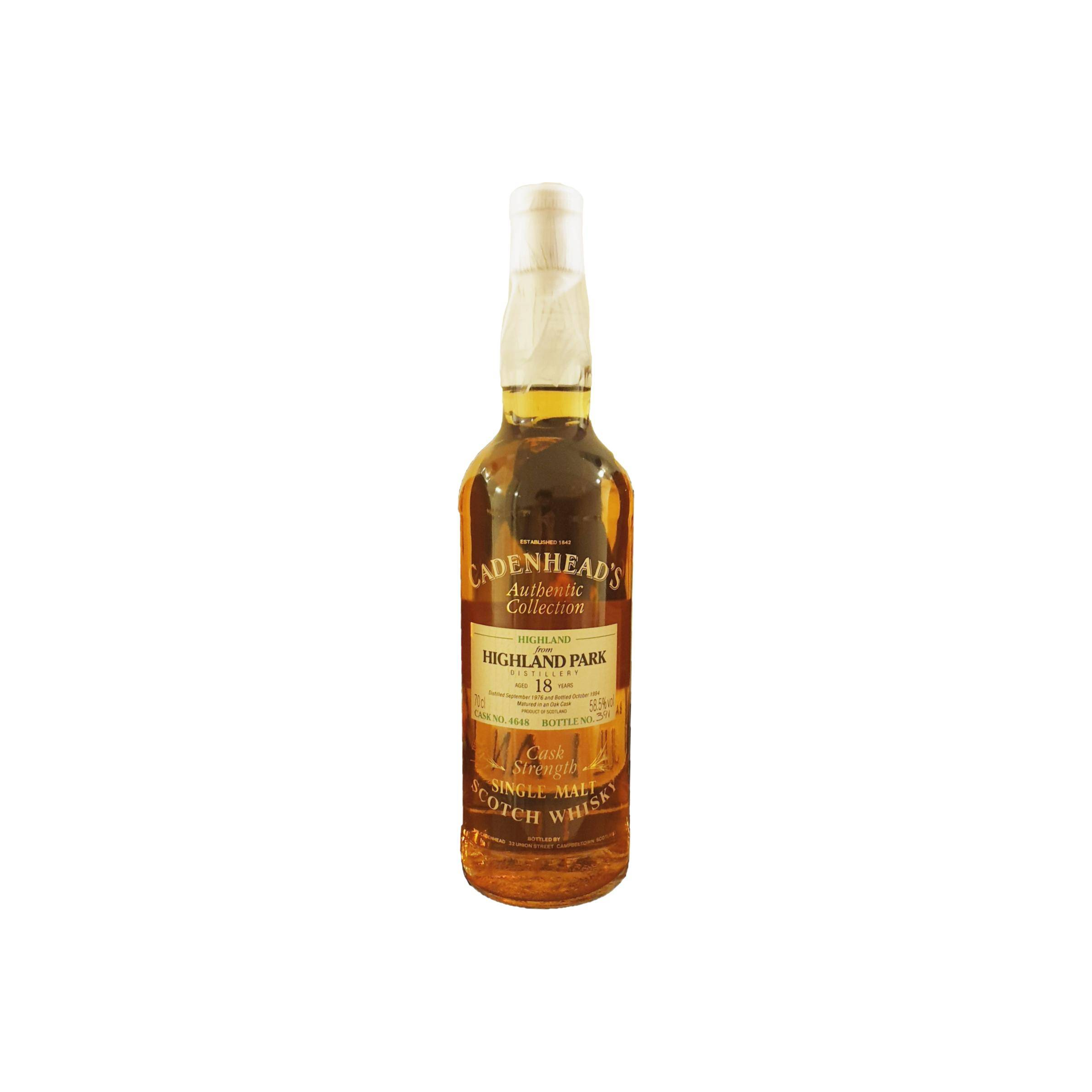 Highland Park Authentic Collection 1976 18 Years Single Malt Whisky
