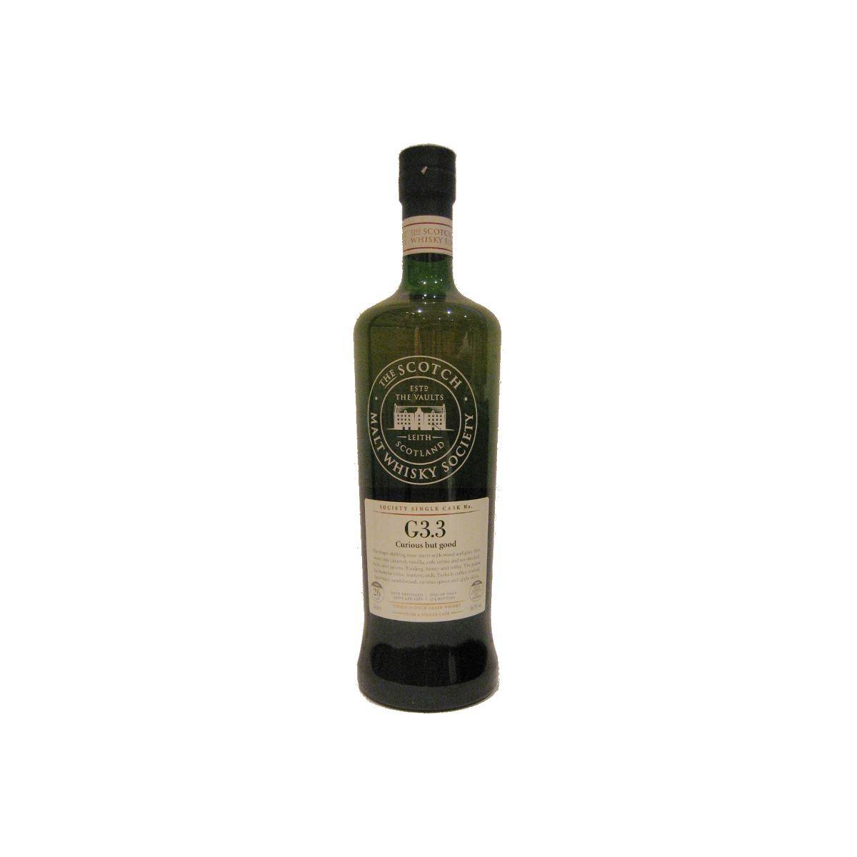 The Scotch Malt Whisky Society 1986 26 Years Single Grain Whisky