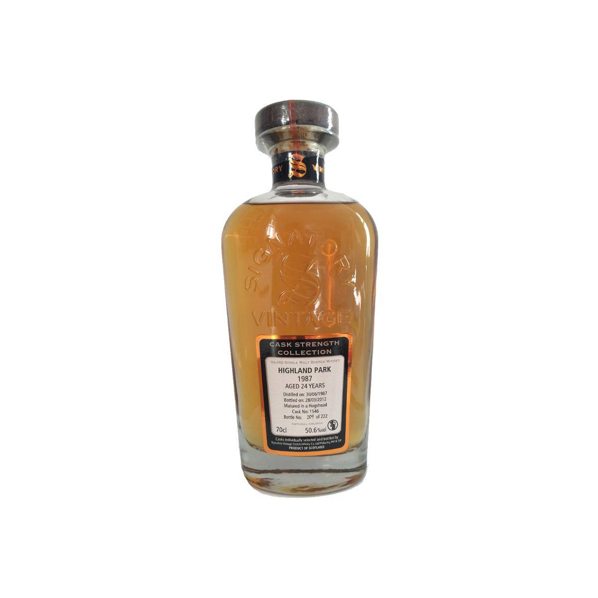 Highland Park Cask Strength Collection 1987 24 Years Single Malt Whisky