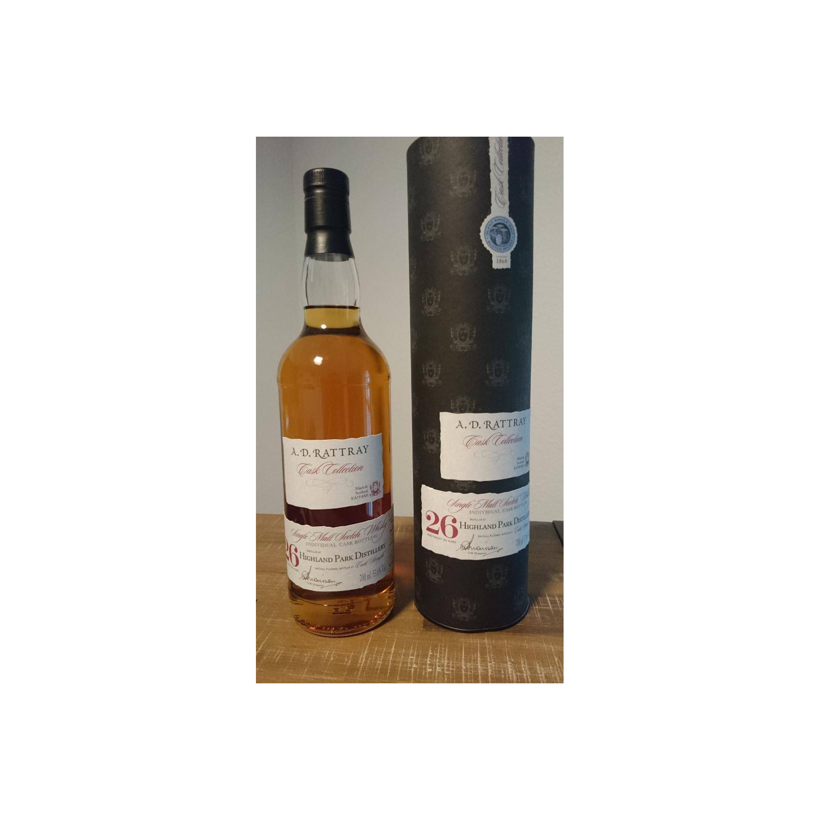 Highland Park Individual Cask Bottling 1984 26 Years Single Malt Whisky 2