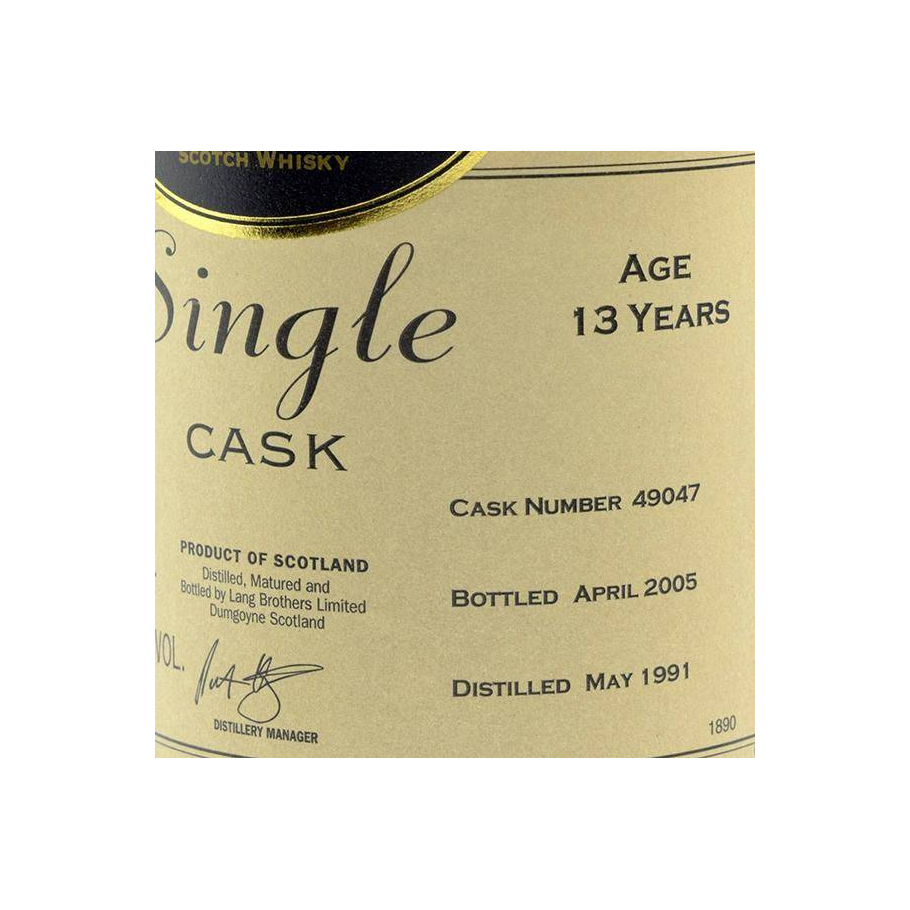 Glengoyne Single Cask 1991 13 Years Single Malt Whisky 3