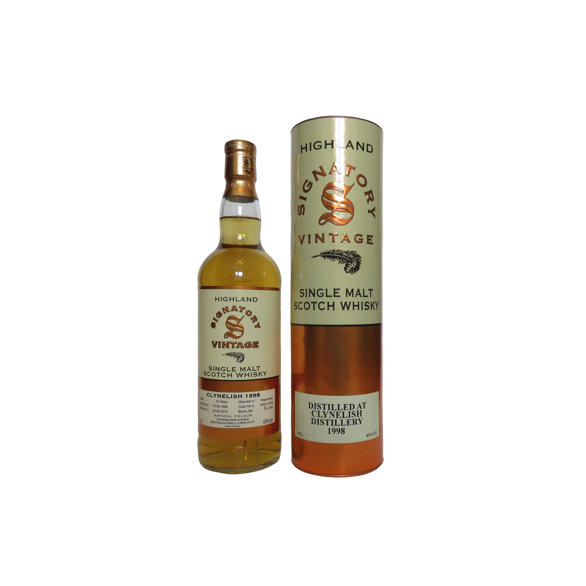 Clynelish Vintage Collection 1998 12 Years Single Malt Whisky 2