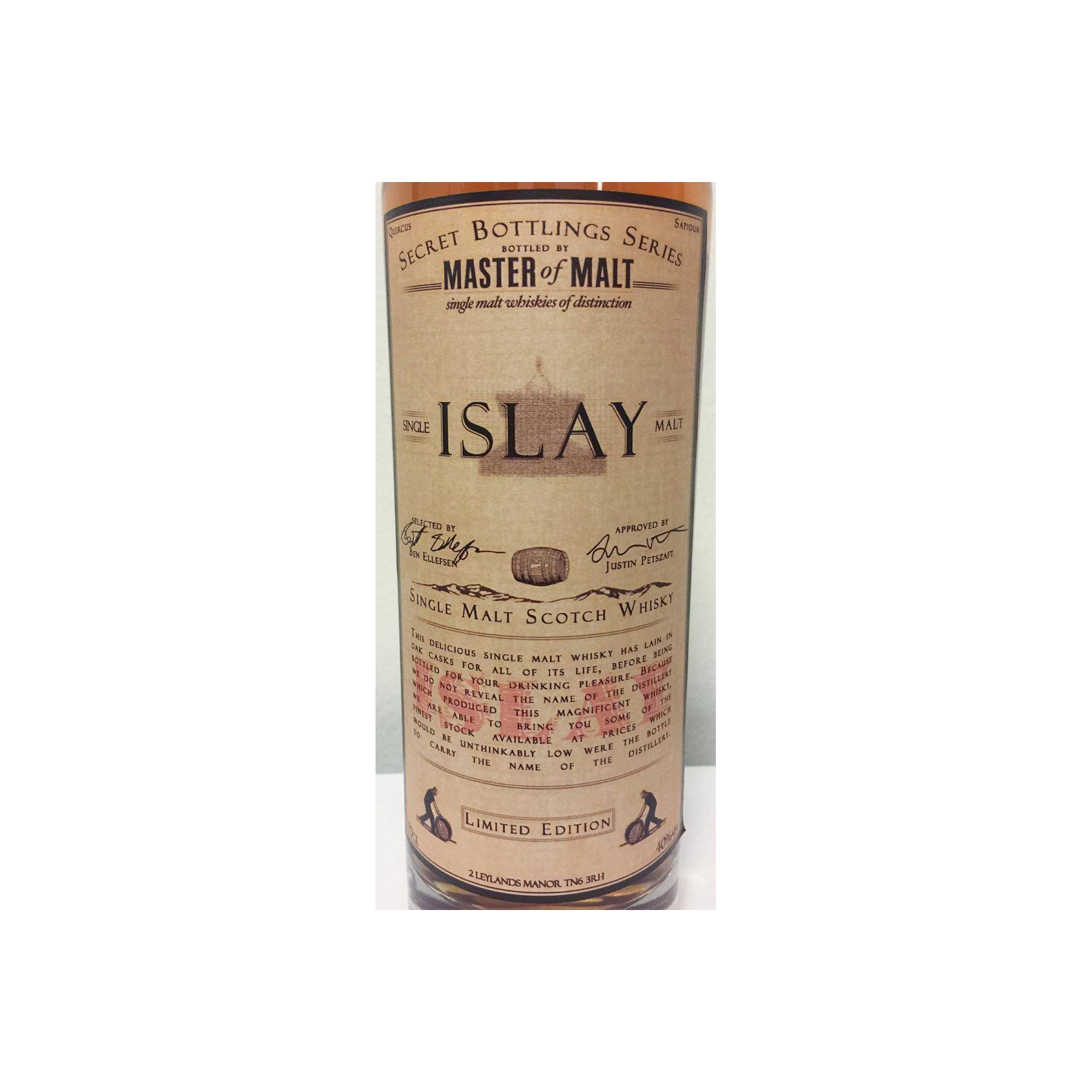 Master of Malt Single Malt Whisky 2