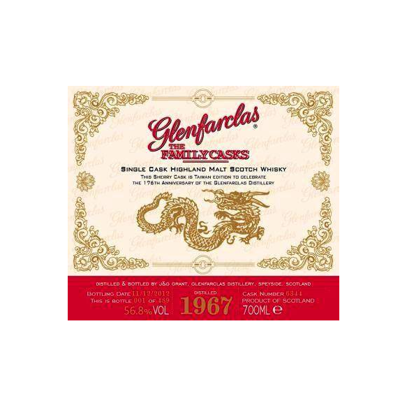 Glenfarclas 1967 45 Years Single Malt Whisky 2