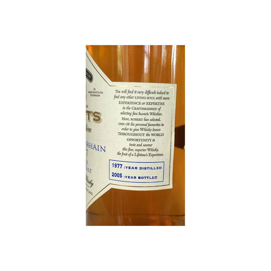Bunnahabhain 1977 28 Years Single Malt Whisky 2