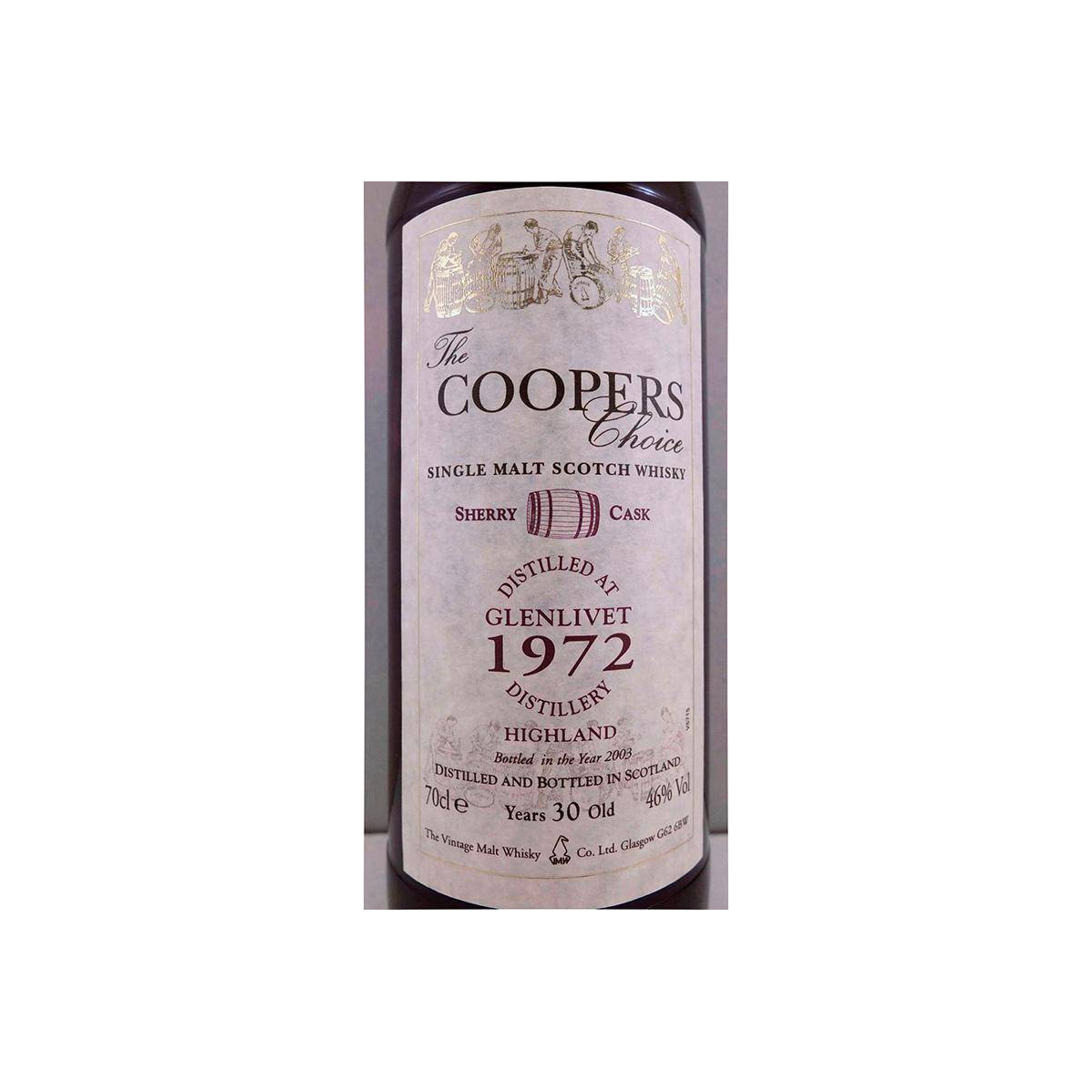 The Glenlivet The Cooper's Choice 1972 30 Years Single Malt Whisky 3