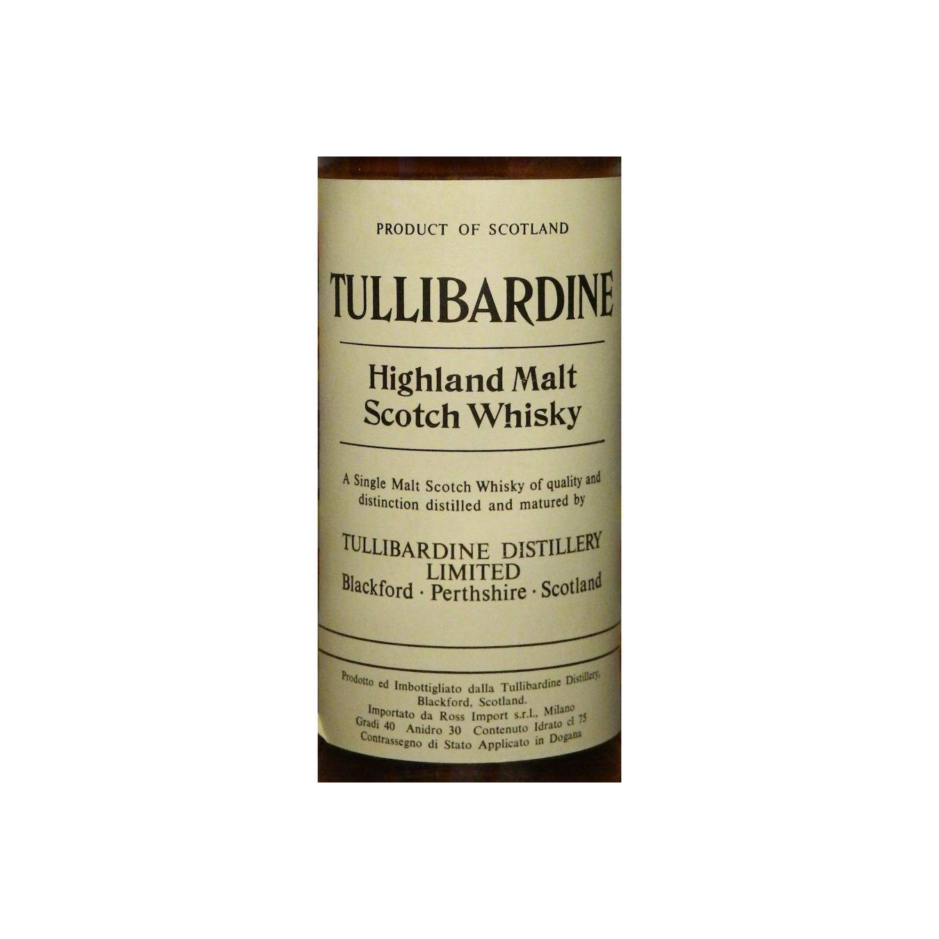 Tullibardine 1970 5 Years Single Malt Whisky 2