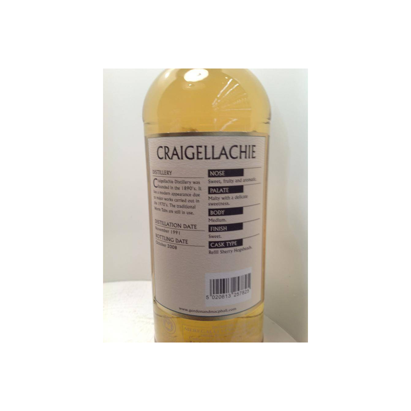 Craigellachie Connoisseurs Choice 1991 16 Years Single Malt Whisky