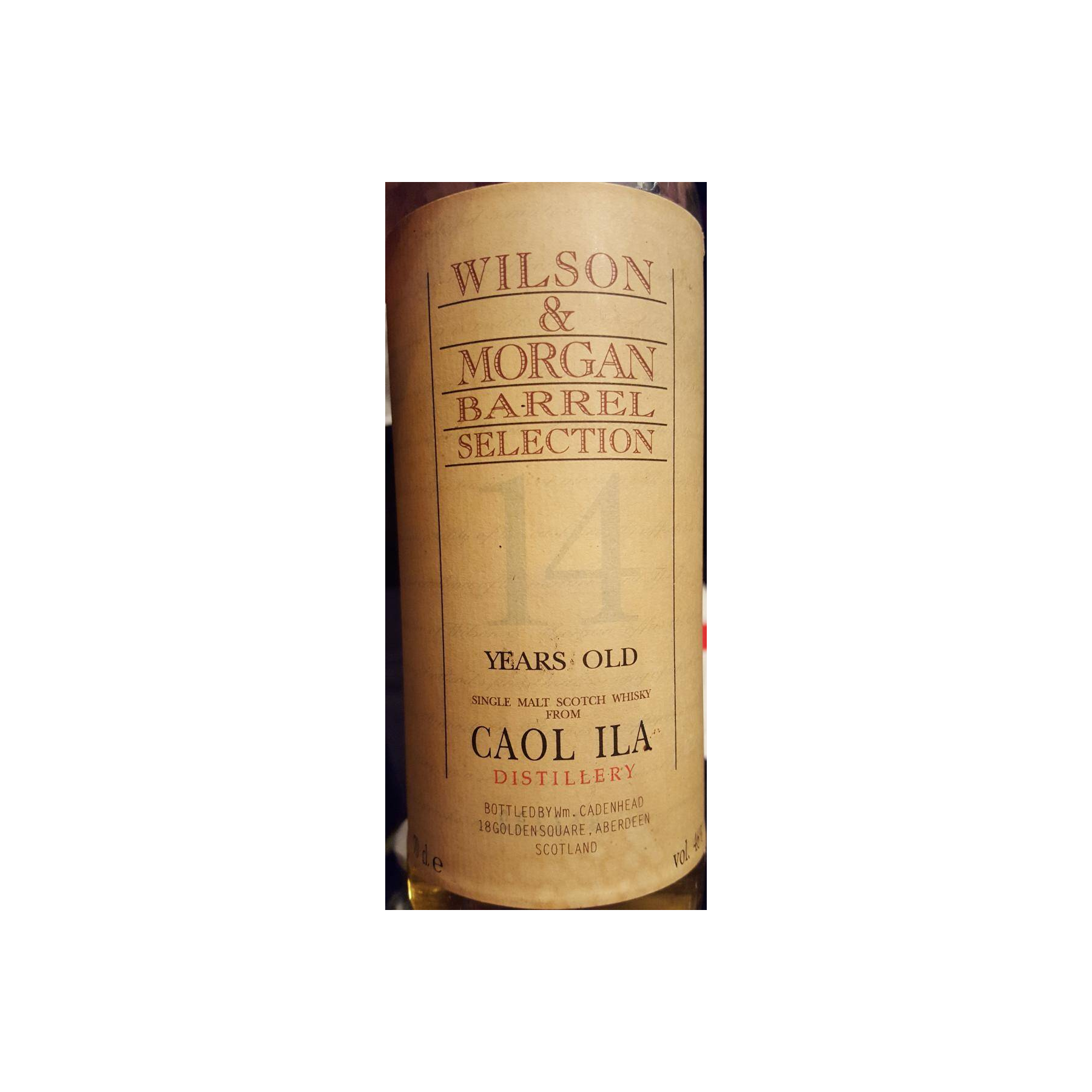 Caol Ila Barrel Selection 14 Years Single Malt Whisky