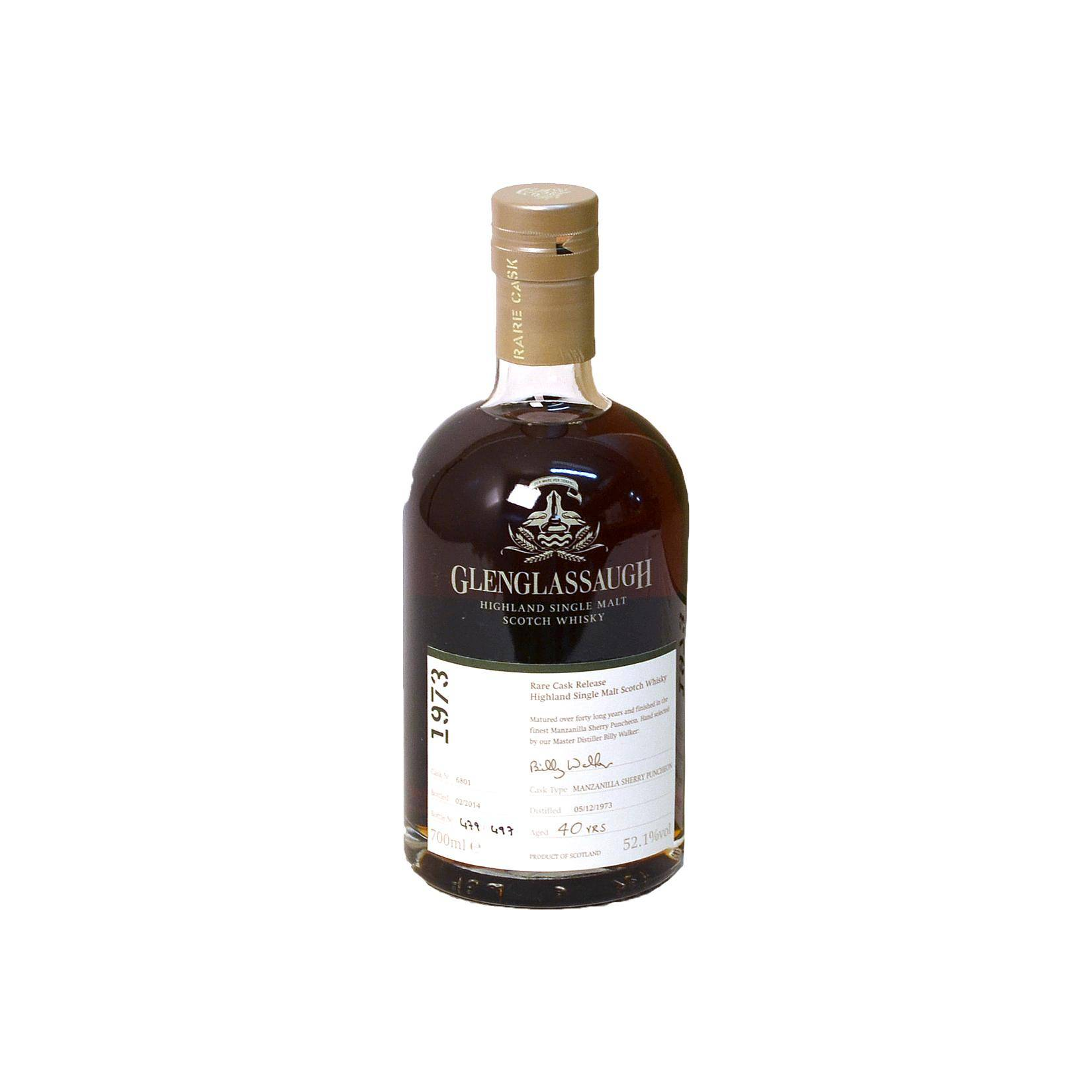 Glenglassaugh 1973 40 Years Single Malt Whisky