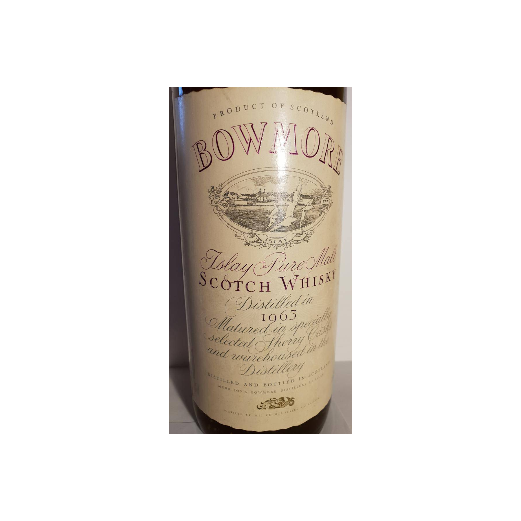 Bowmore 1963 Single Malt Whisky 3