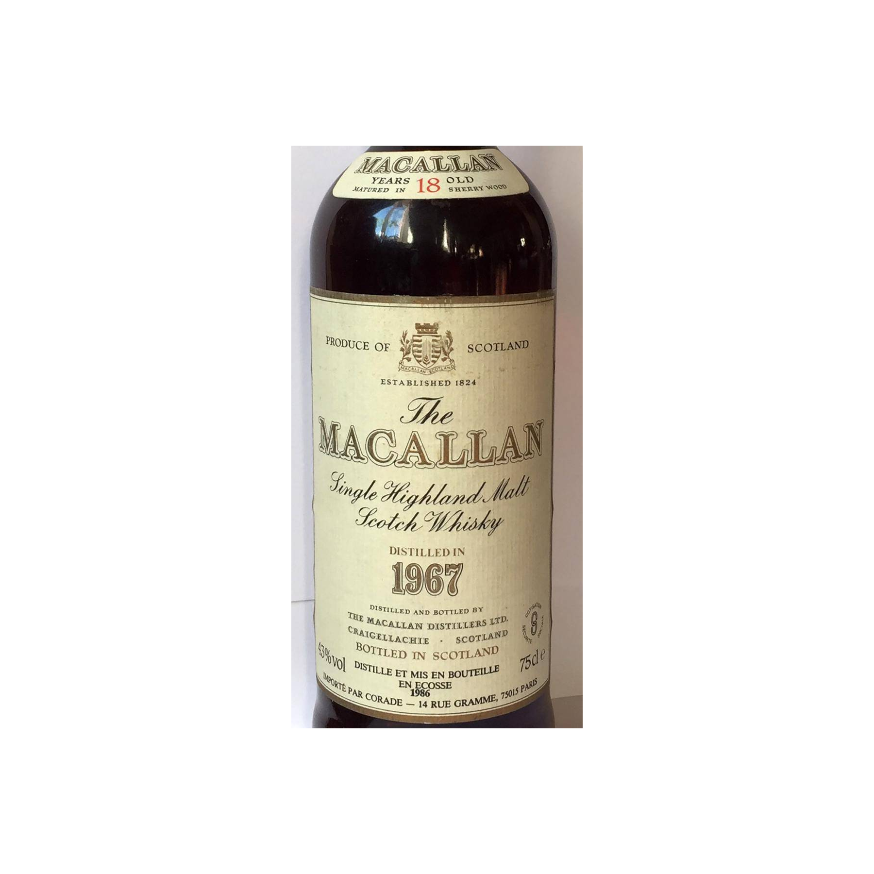The Macallan 1967 18 Years Single Malt Whisky 2