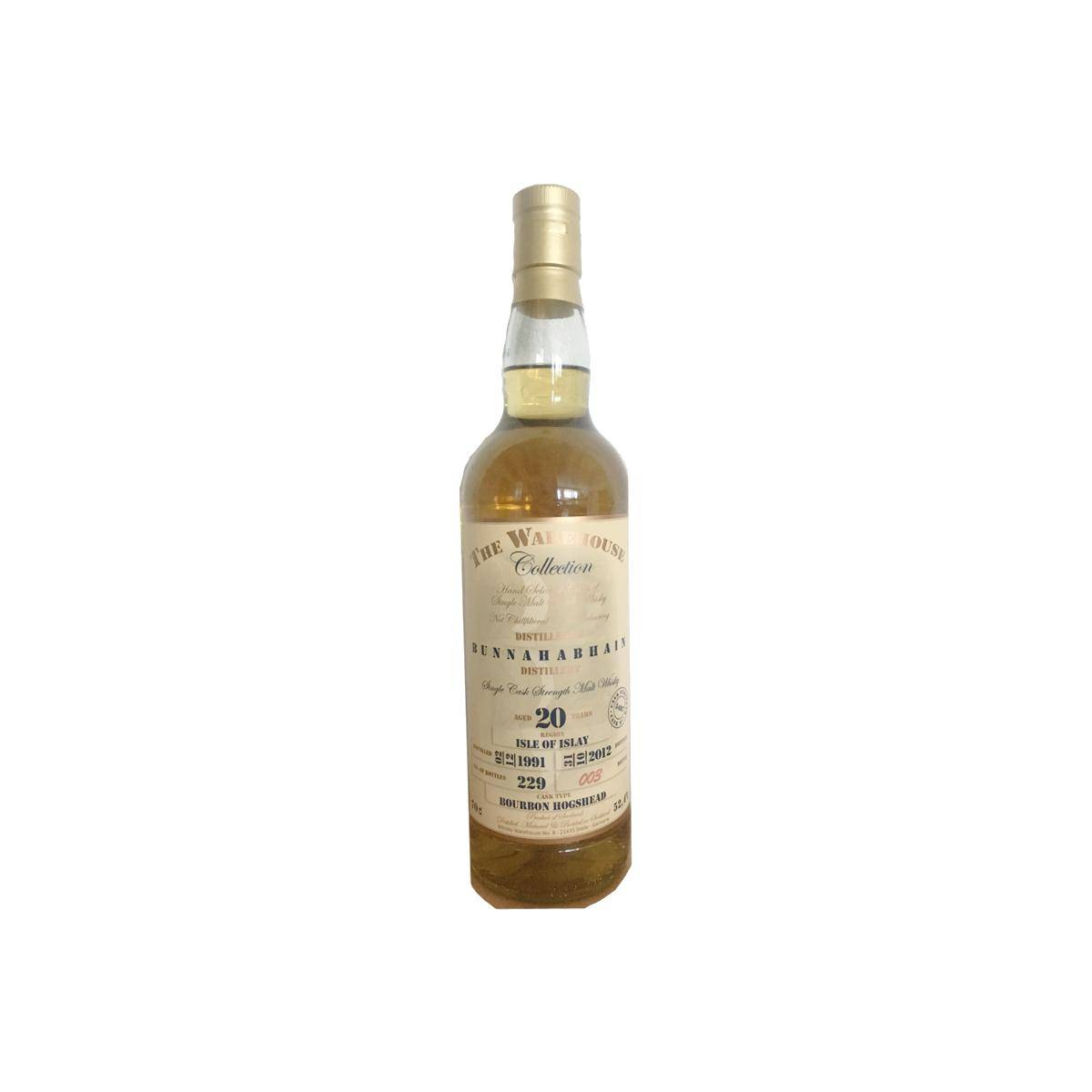 Bunnahabhain 1991 20 Years Single Malt Whisky