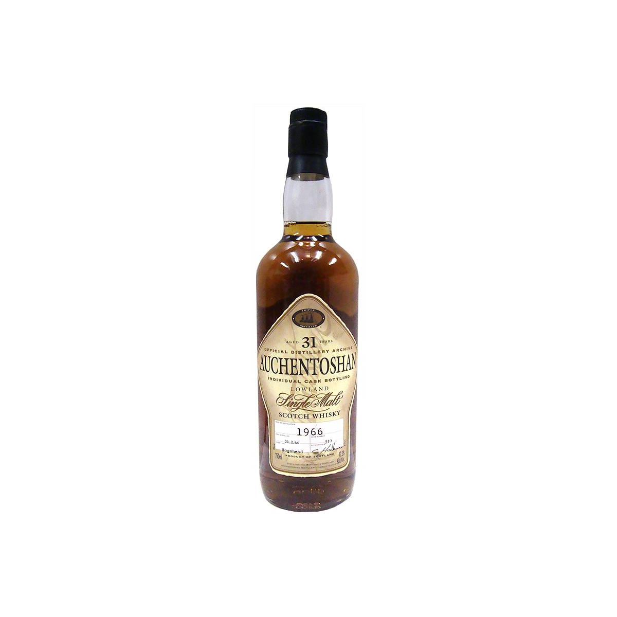 Auchentoshan Individual Cask Bottling 1966 31 Years Single Malt Whisky