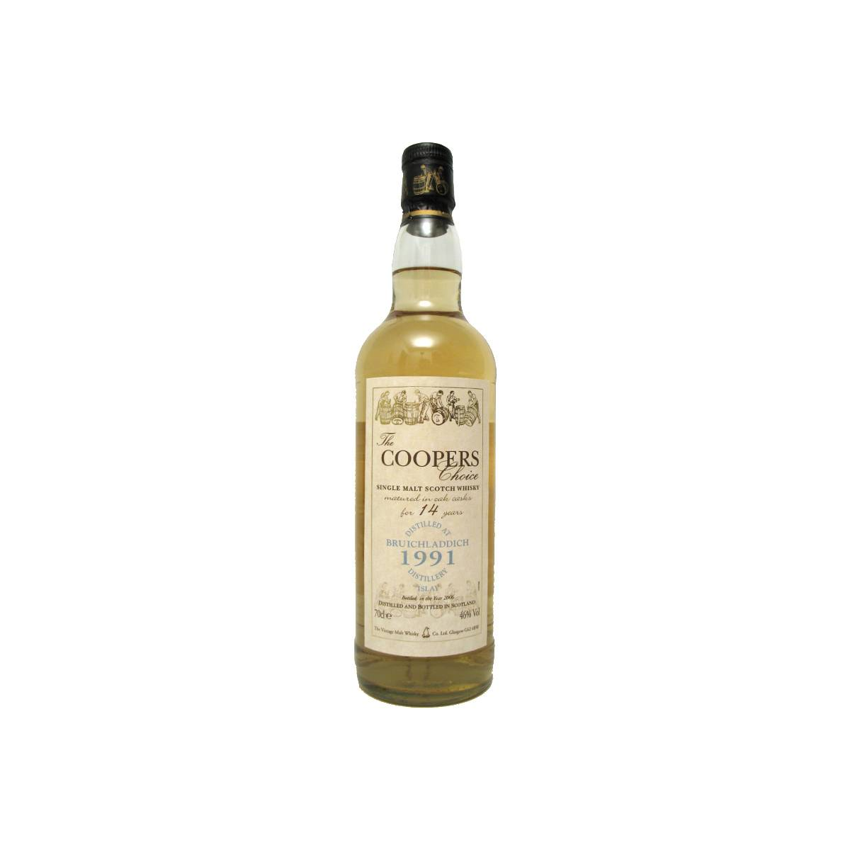 Bruichladdich The Cooper's Choice 1991 14 Years Single Malt Whisky