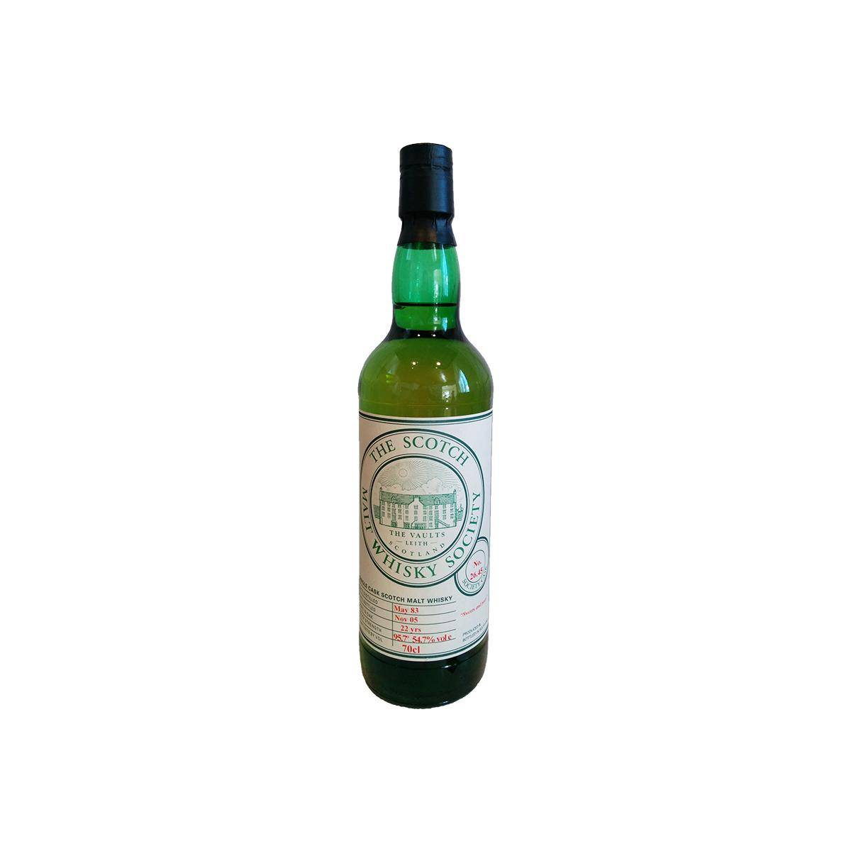 The Scotch Malt Whisky Society 1983 22 Years Single Malt Whisky