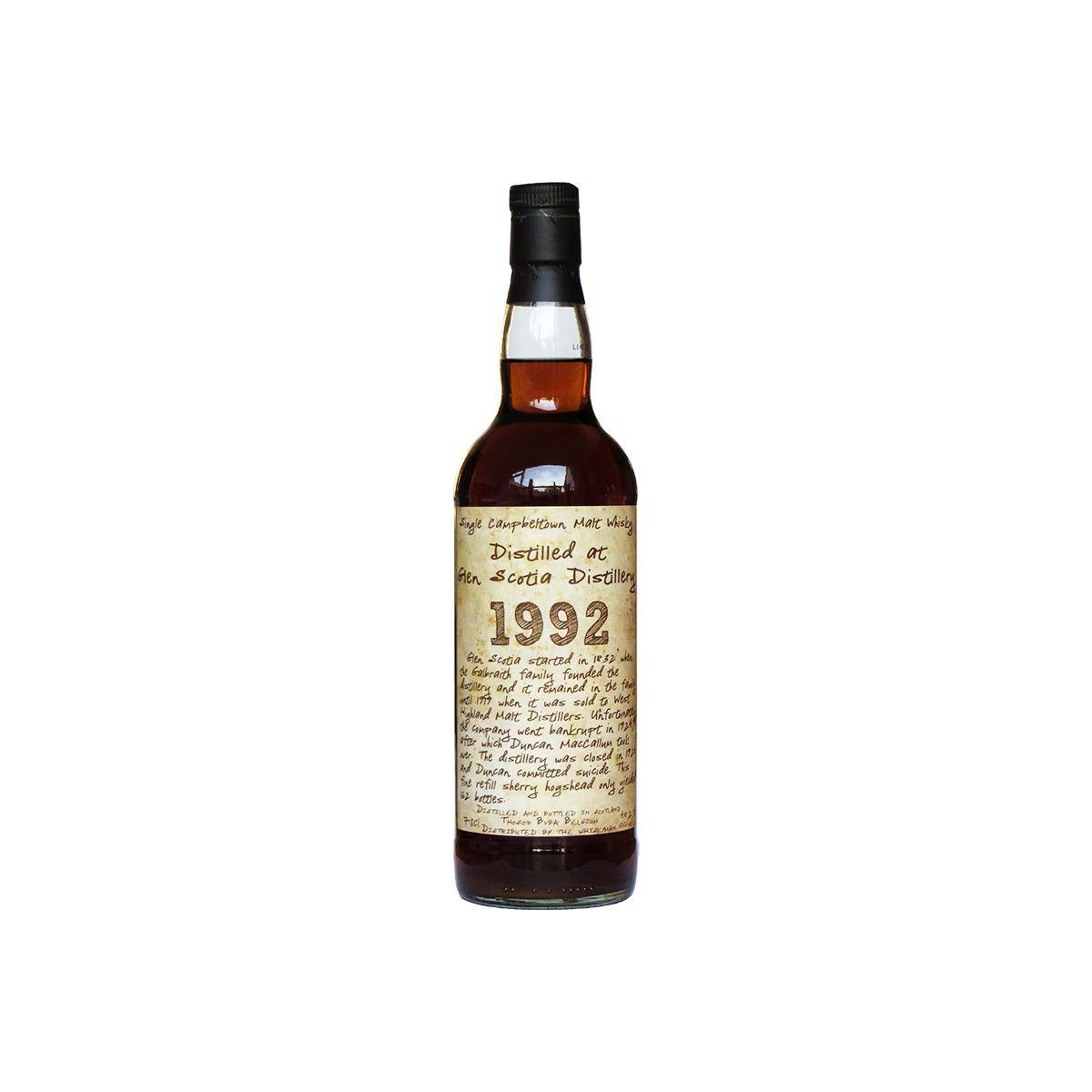 Glen Scotia 1992 20 Years Single Malt Whisky