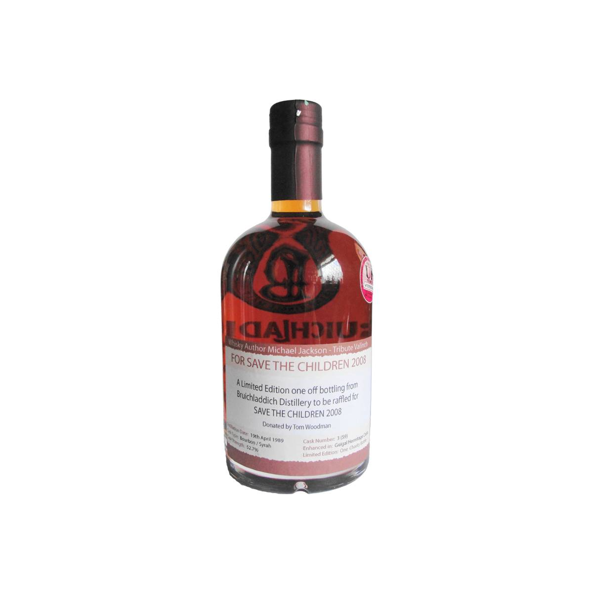 Bruichladdich 1989 19 Years Single Malt Whisky