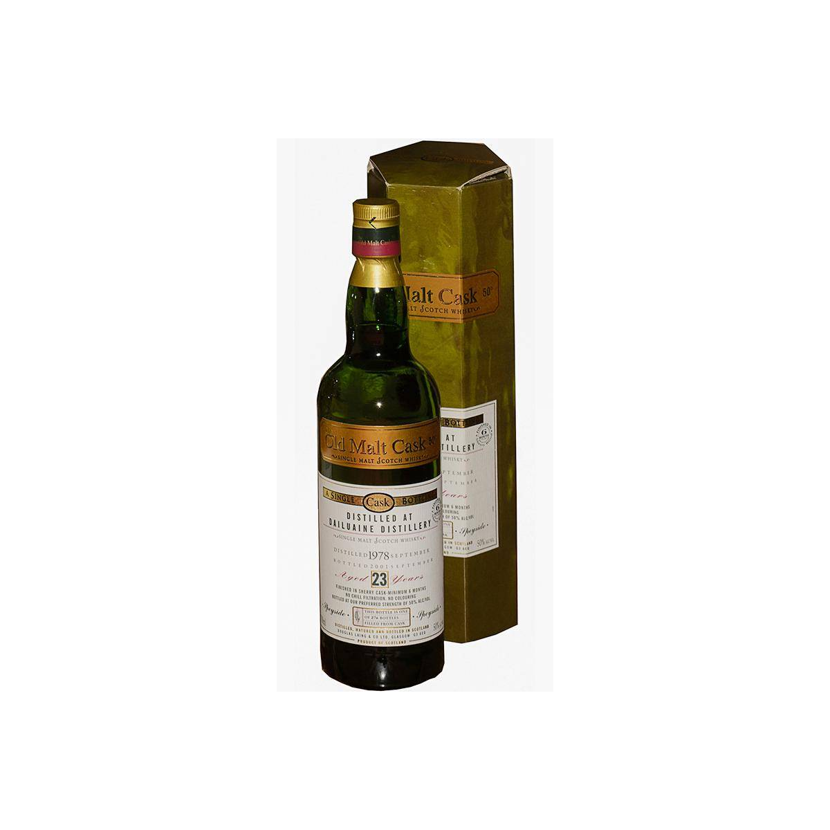 Dailuaine Old Malt Cask 1978 23 Years Single Malt Whisky 2