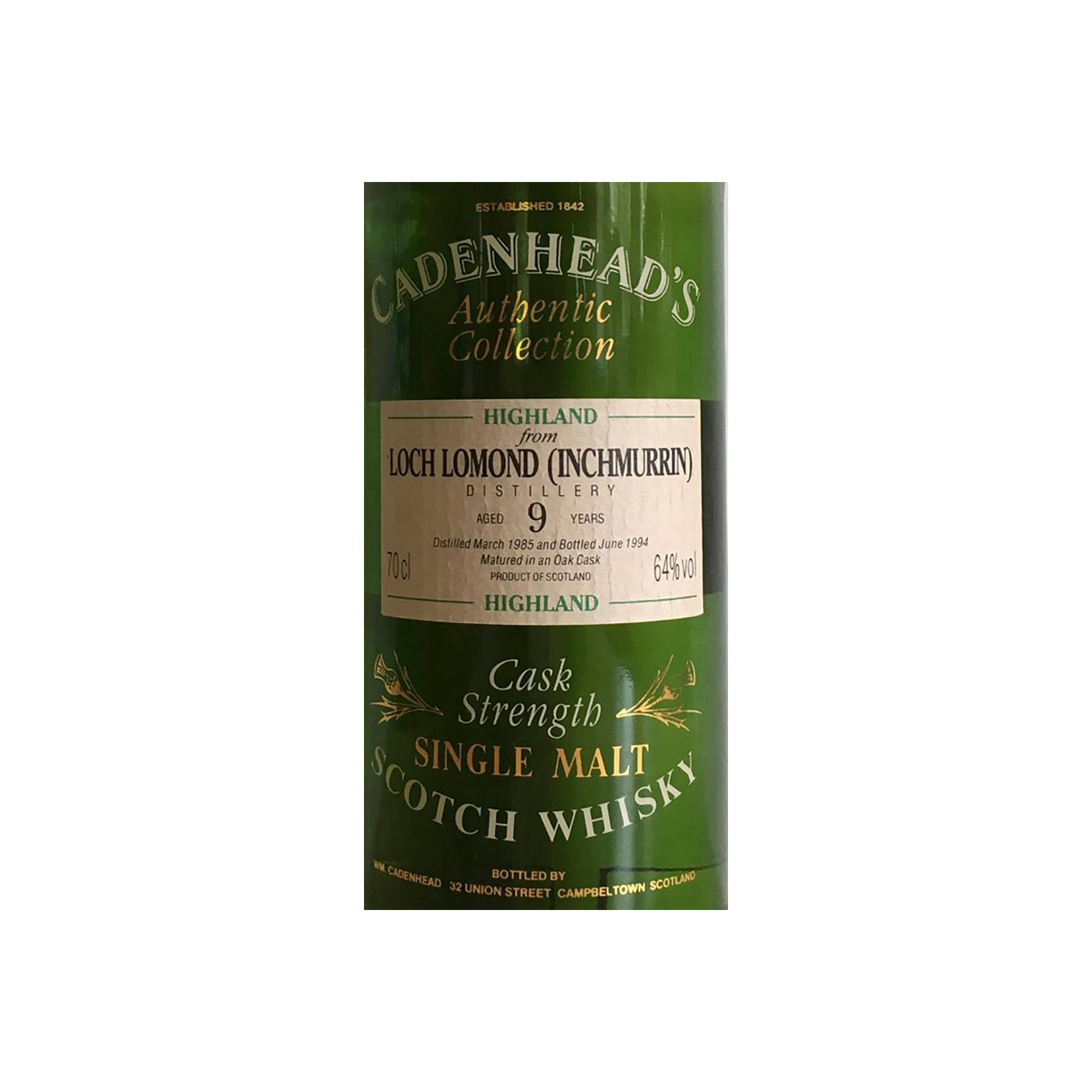Loch Lomond Authentic Collection 1985 9 Years Single Malt Whisky 2