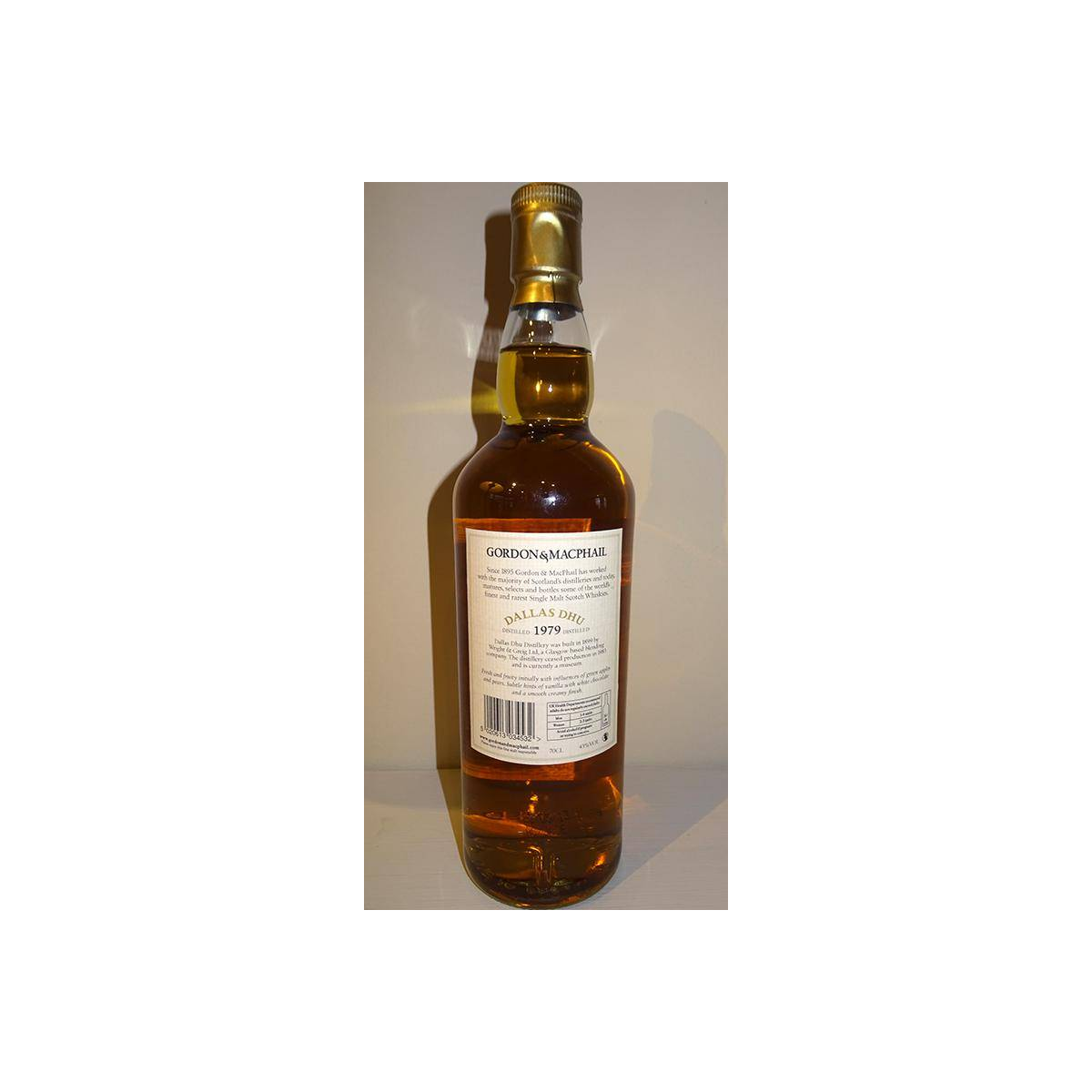 Dallas Dhu Licensed Bottling 1979 33 Years Single Malt Whisky