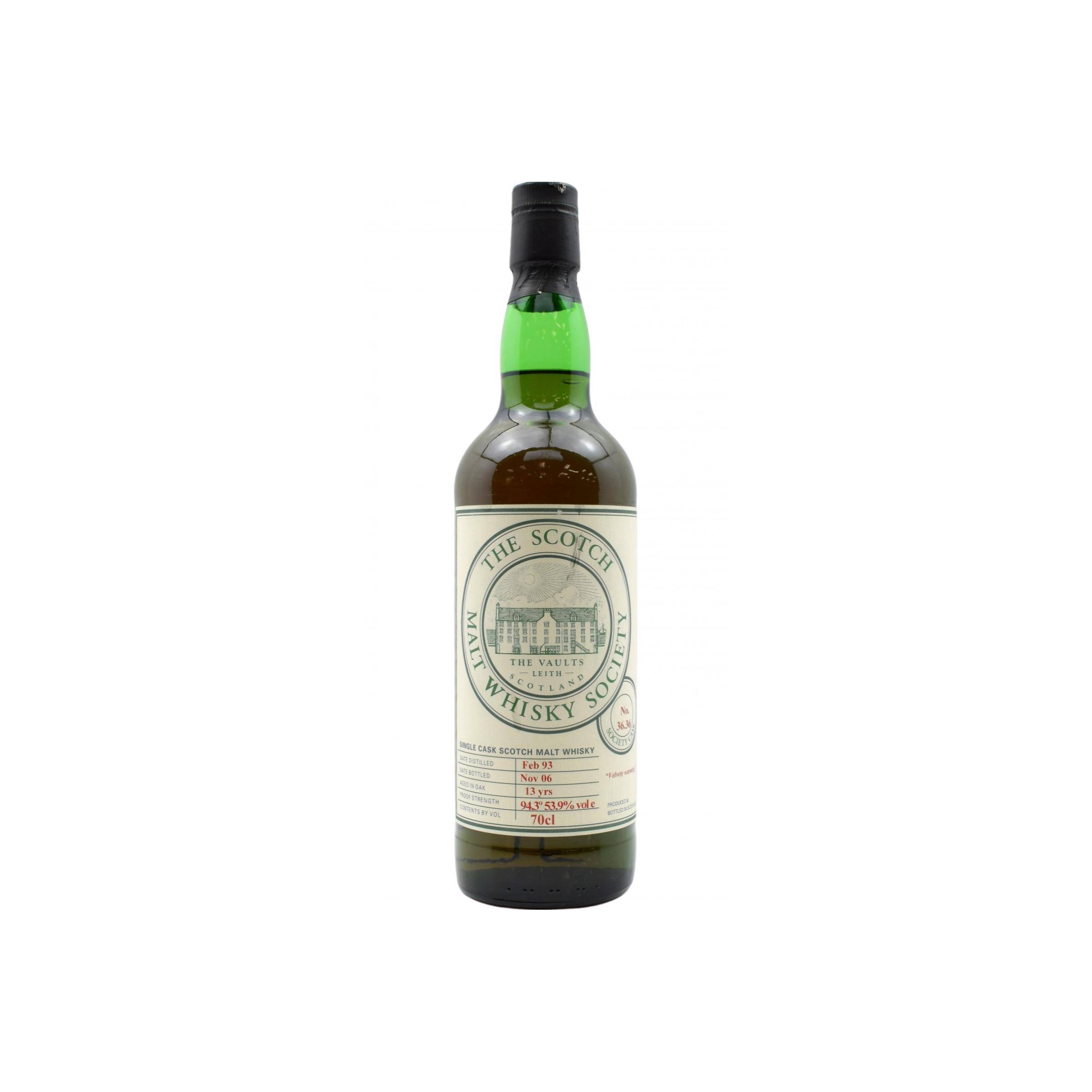 The Scotch Malt Whisky Society 1993 13 Years Single Malt Whisky