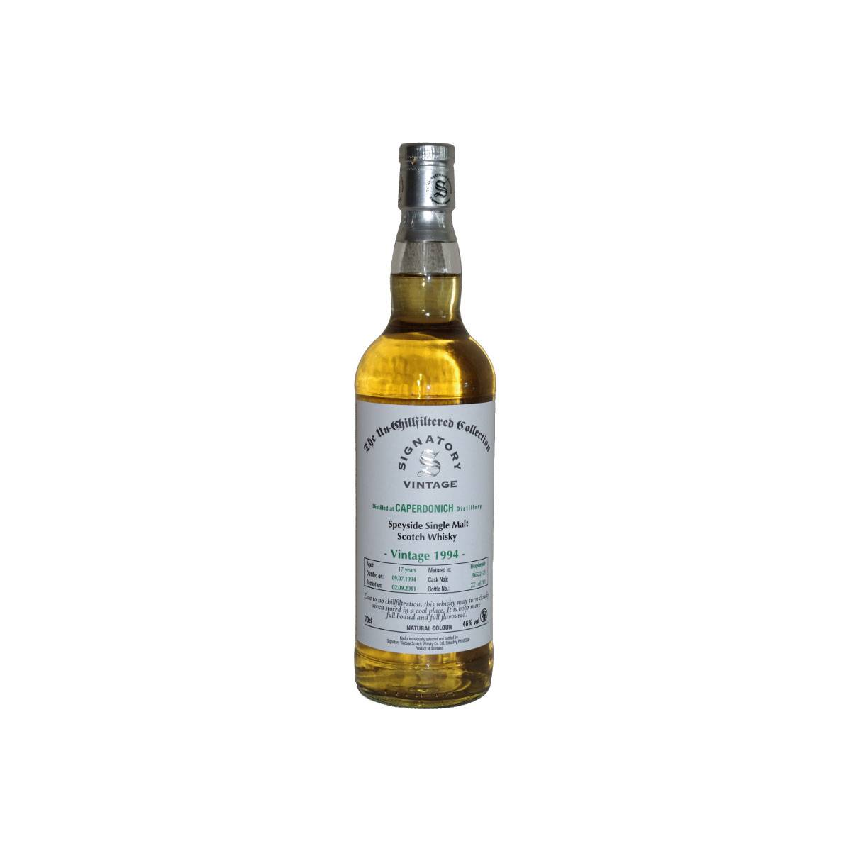 Caperdonich The Un-Chillfiltered Collection 1994 17 Years Single Malt Whisky