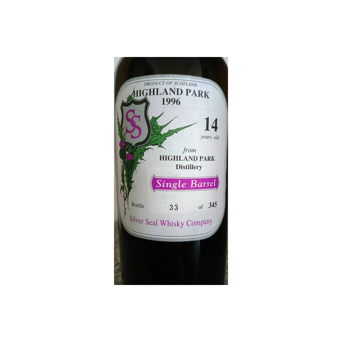 Highland Park Single Cask 1996 14 Years Single Malt Whisky 3