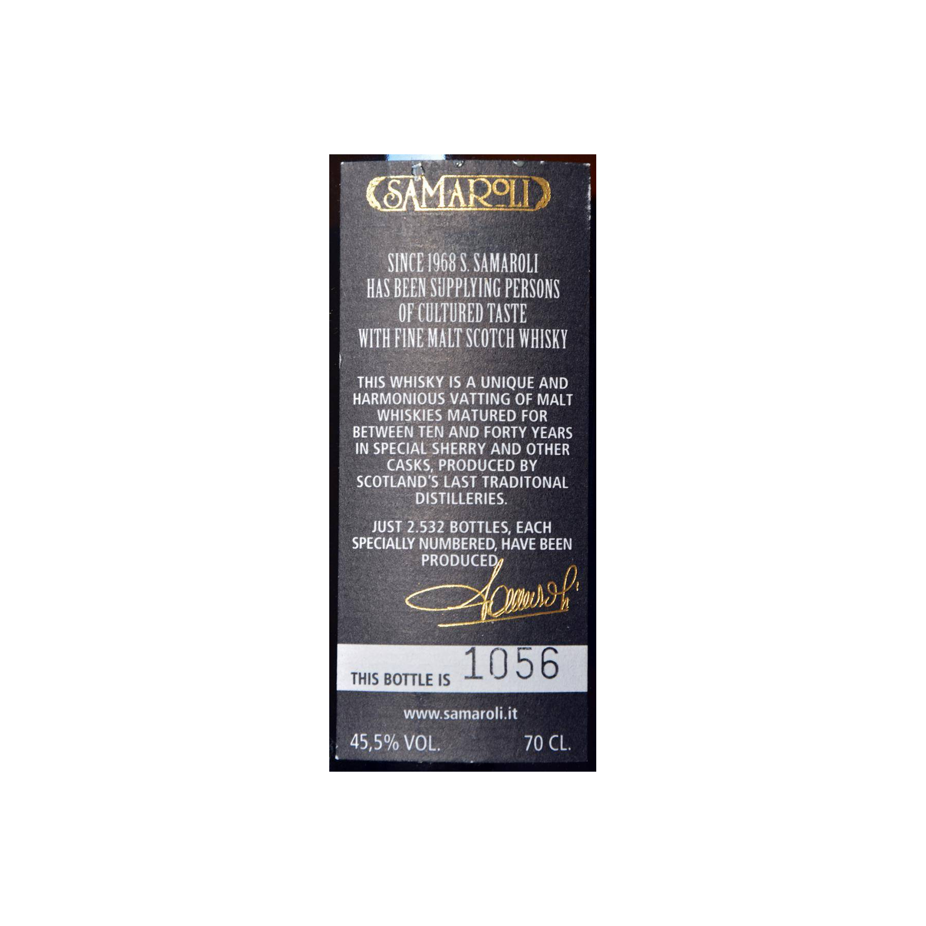 Samaroli Blended Malt Whisky 3