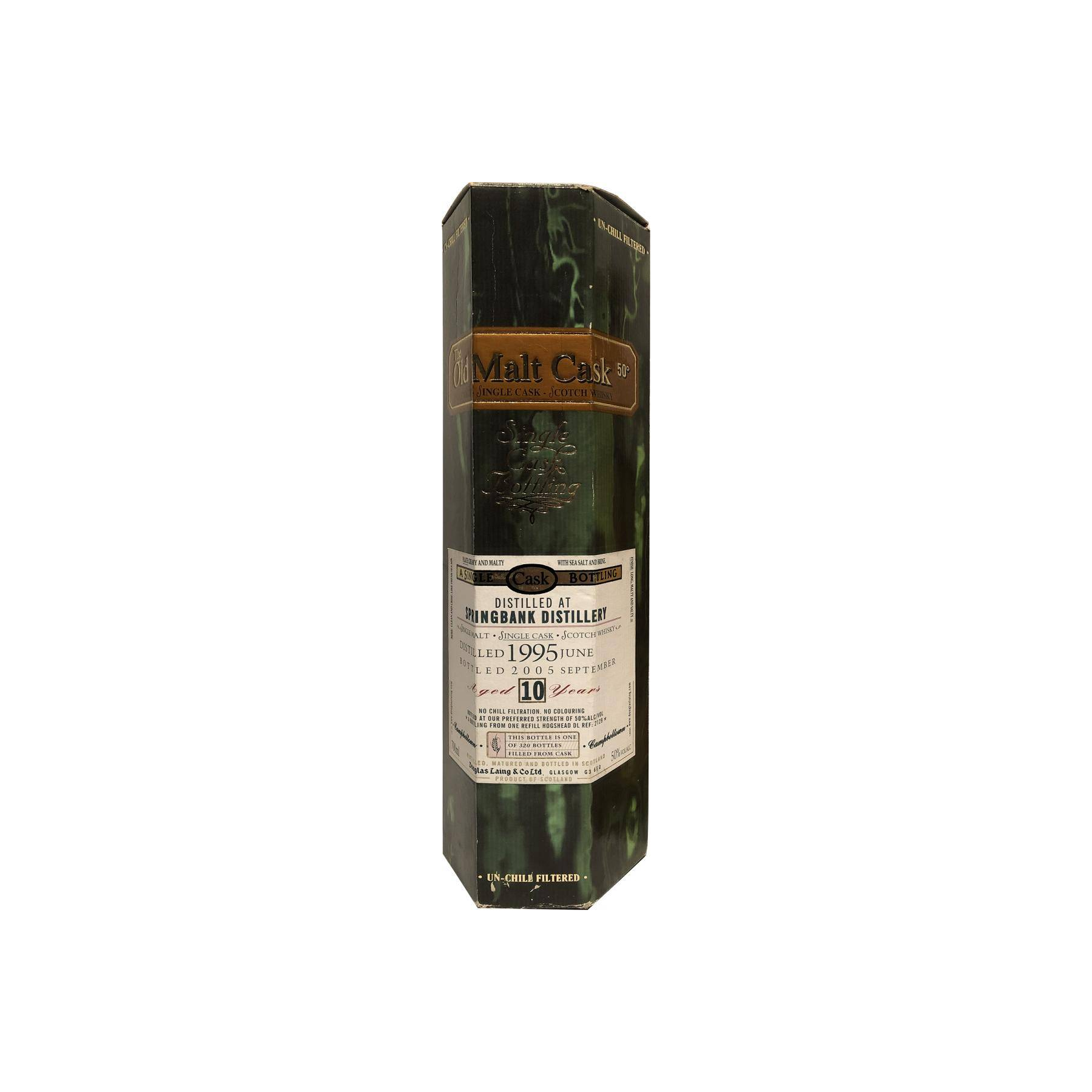 Springbank Old Malt Cask 1995 10 Years Single Malt Whisky 2