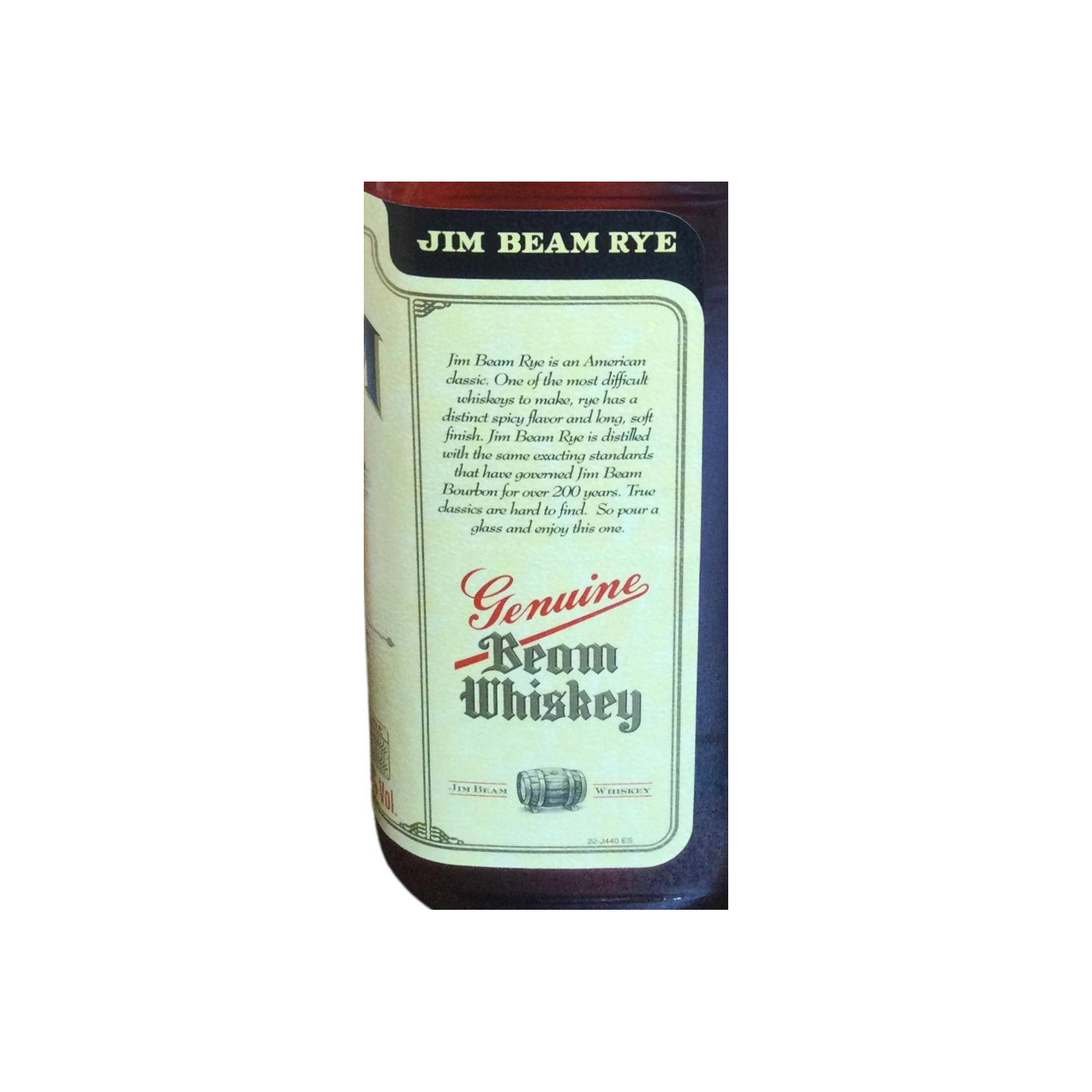 Jim Beam Rye Whisky 3