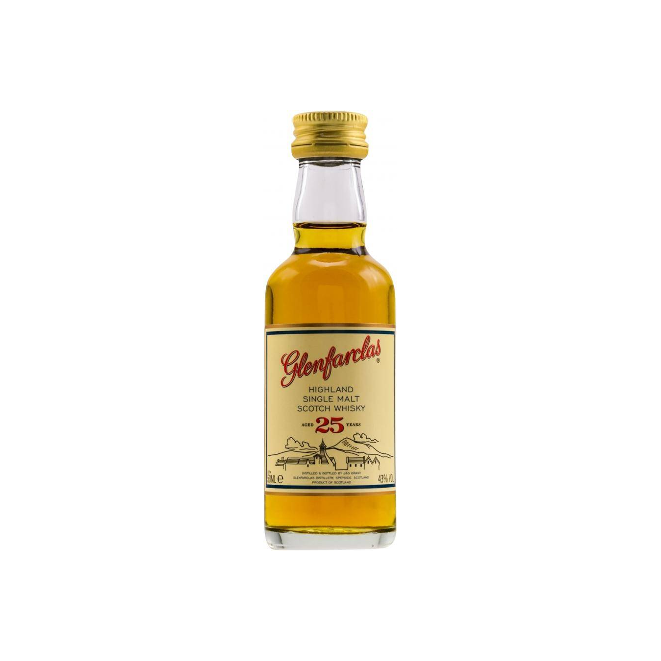 Glenfarclas Miniature 25 Years Single Malt Whisky 2