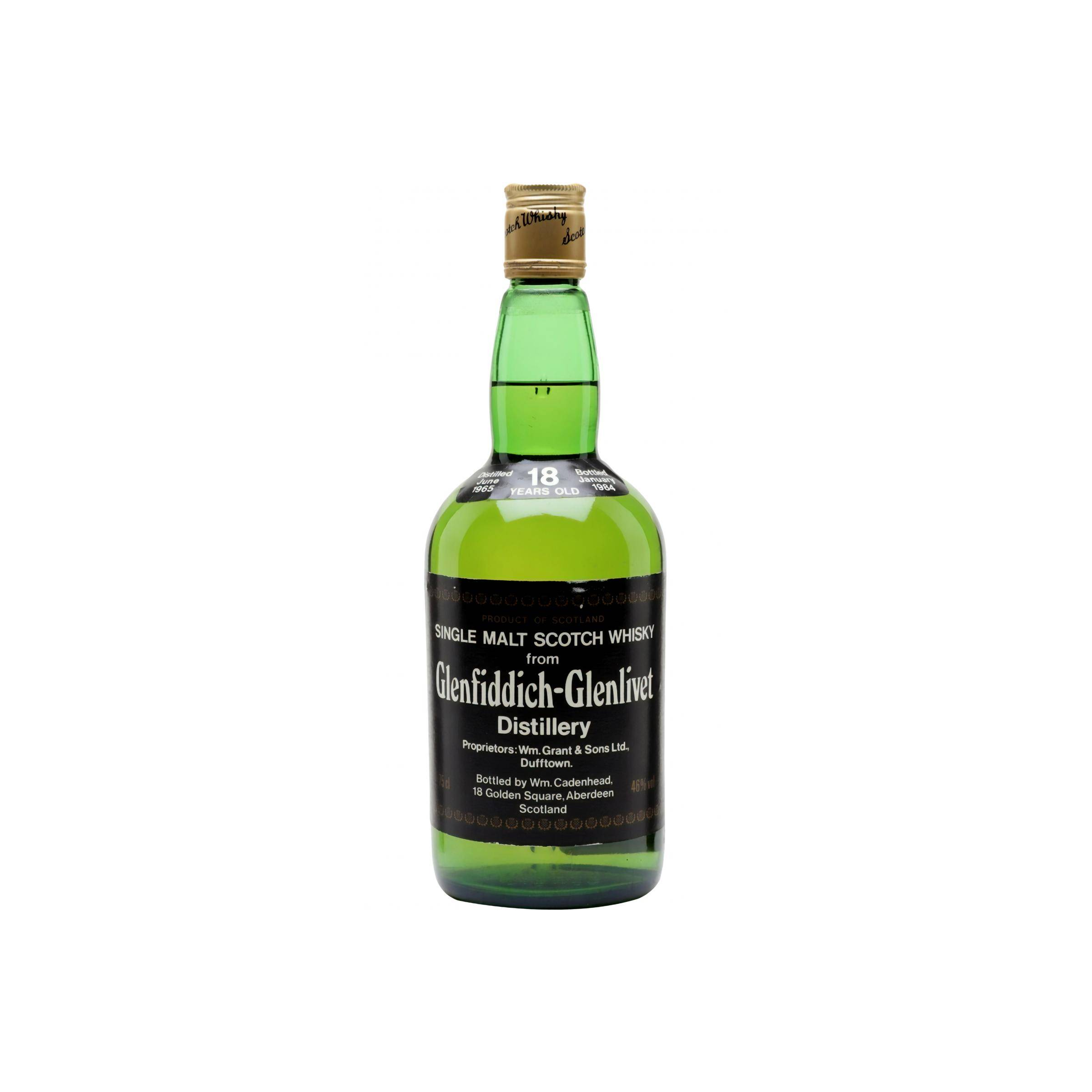 Glenfiddich 1965 18 Years Single Malt Whisky