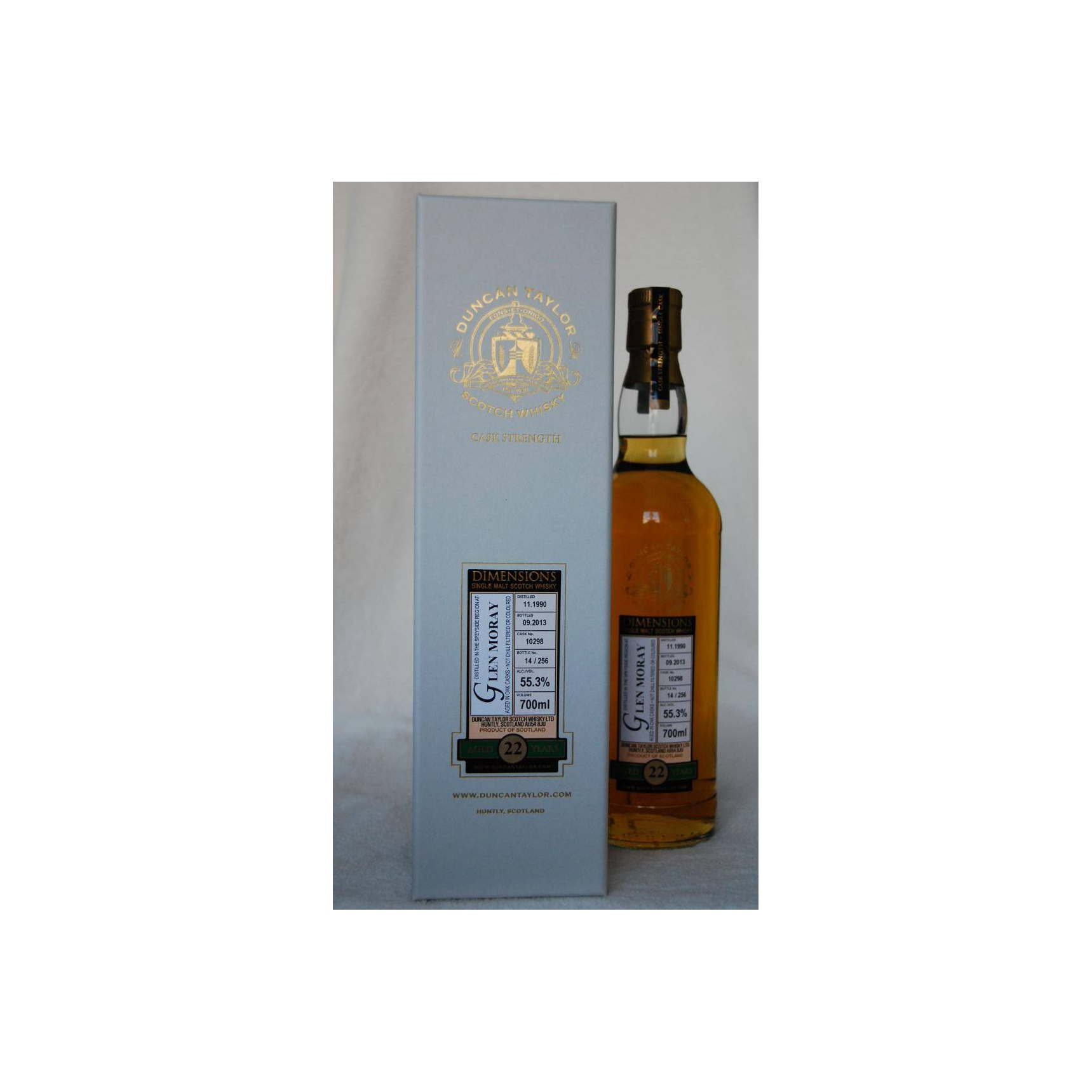 Glen Moray Dimensions 1990 22 Years Single Malt Whisky 2