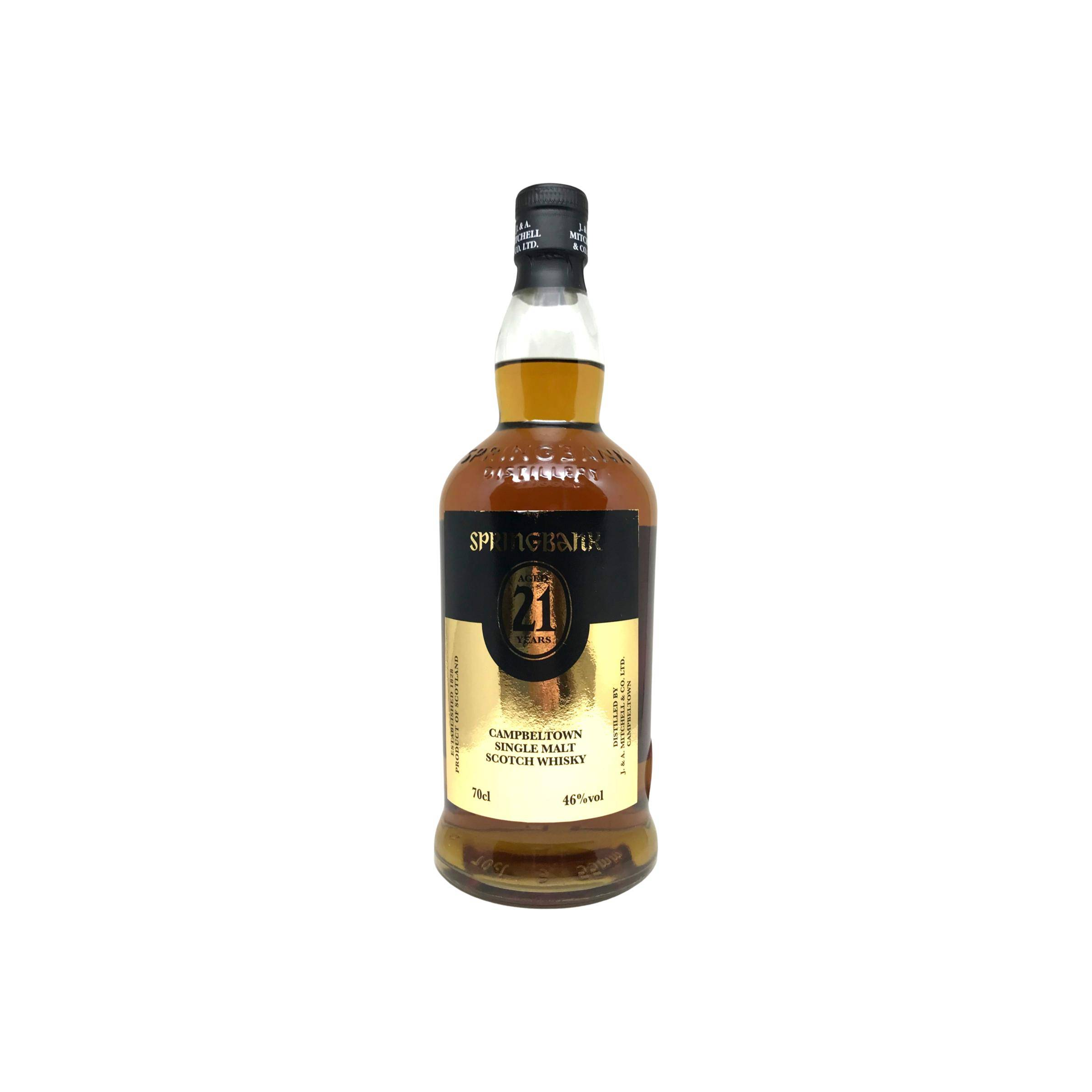 Springbank 21 Years Single Malt Whisky