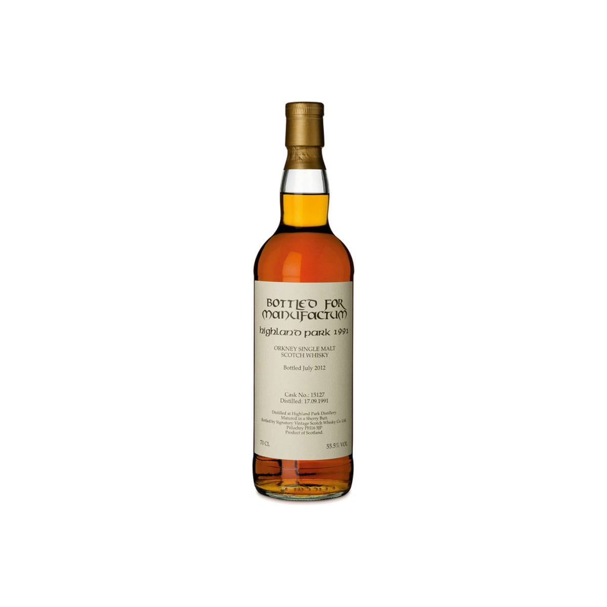 Highland Park 1991 21 Years Single Malt Whisky
