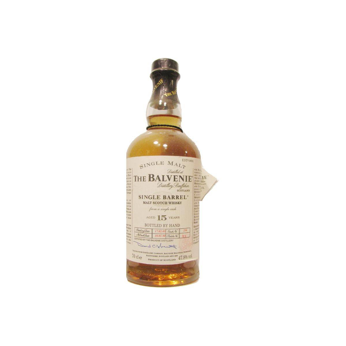 The Balvenie Single Cask 1990 15 Years Single Malt Whisky